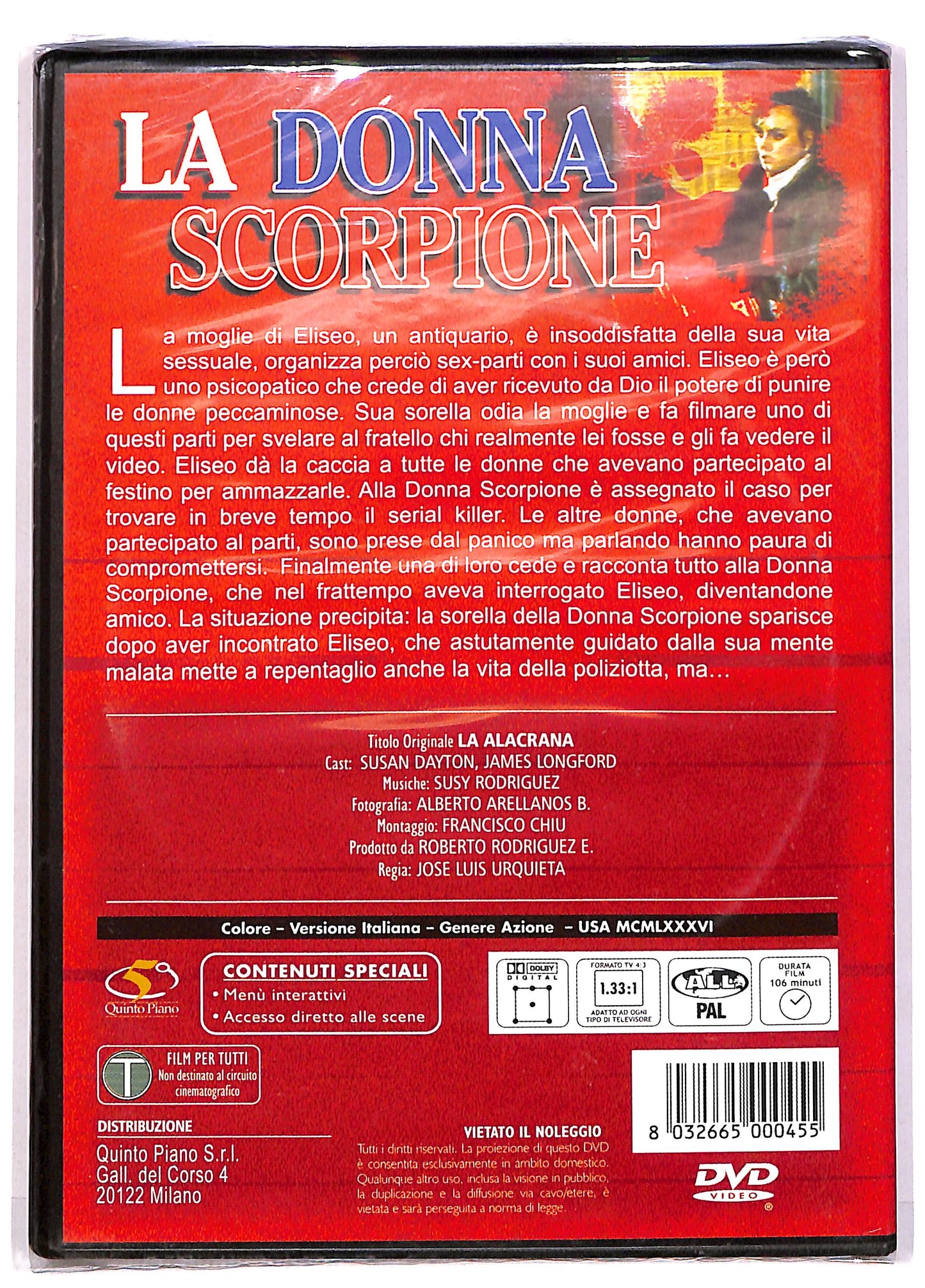 EBOND la donna scorpione DVD DB708456