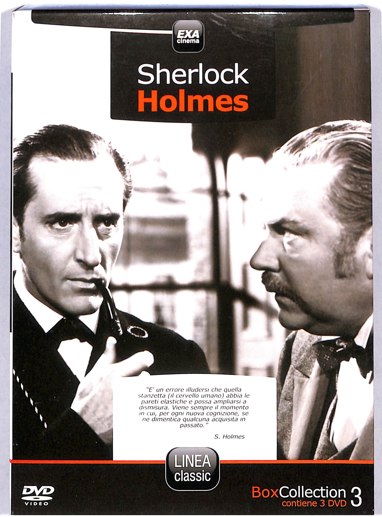 EBOND Sherlock Holmes Box collection 3 dvd8033661380633 DVD DB708654