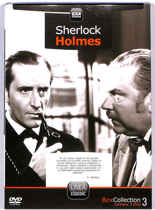 EBOND Sherlock Holmes Box collection 3 dvd8033661380633 DVD DB708654