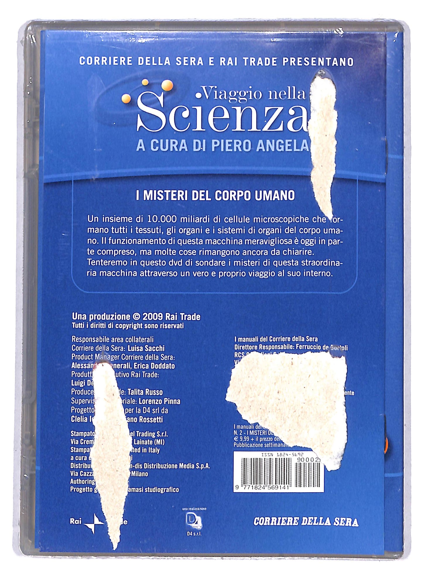 EBOND I Misteri Del Corpo Umano Piero Angela Viaggio Nella Scienza DVD DB708659