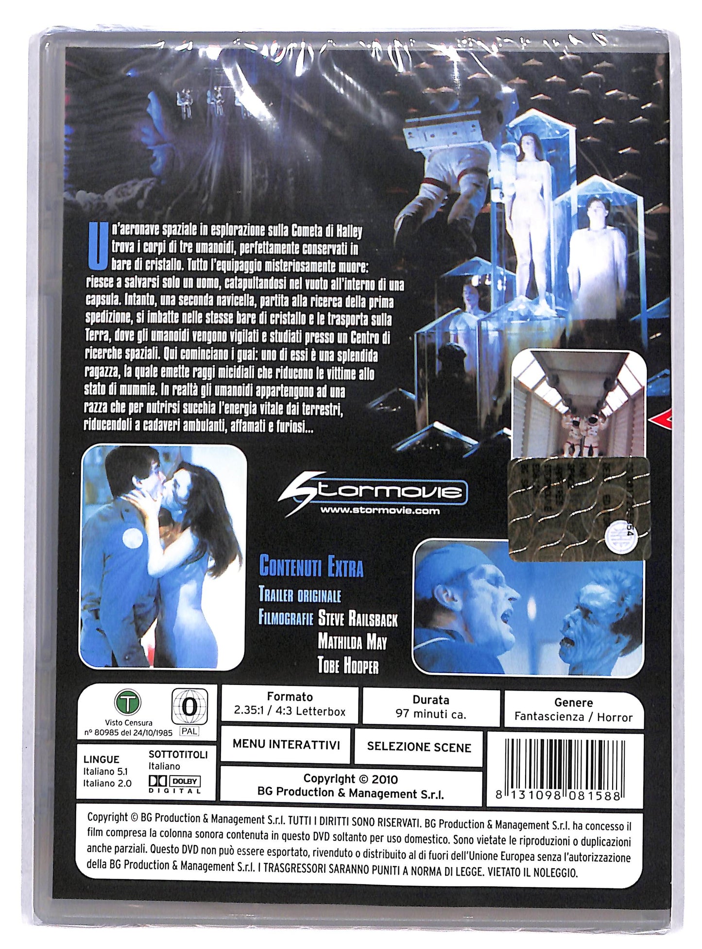 EBOND Space Vampires DVD DB708660