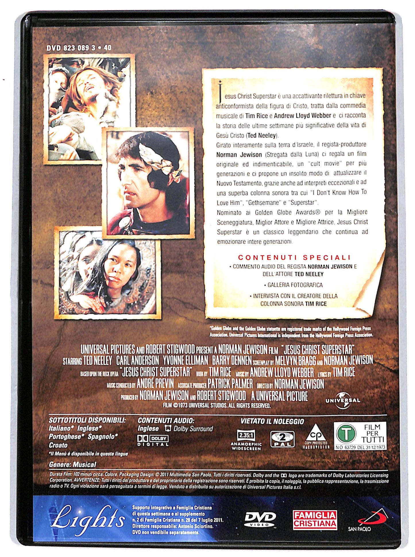 EBOND Jesus Christ Superstar EDITORIALE DVD DB708815