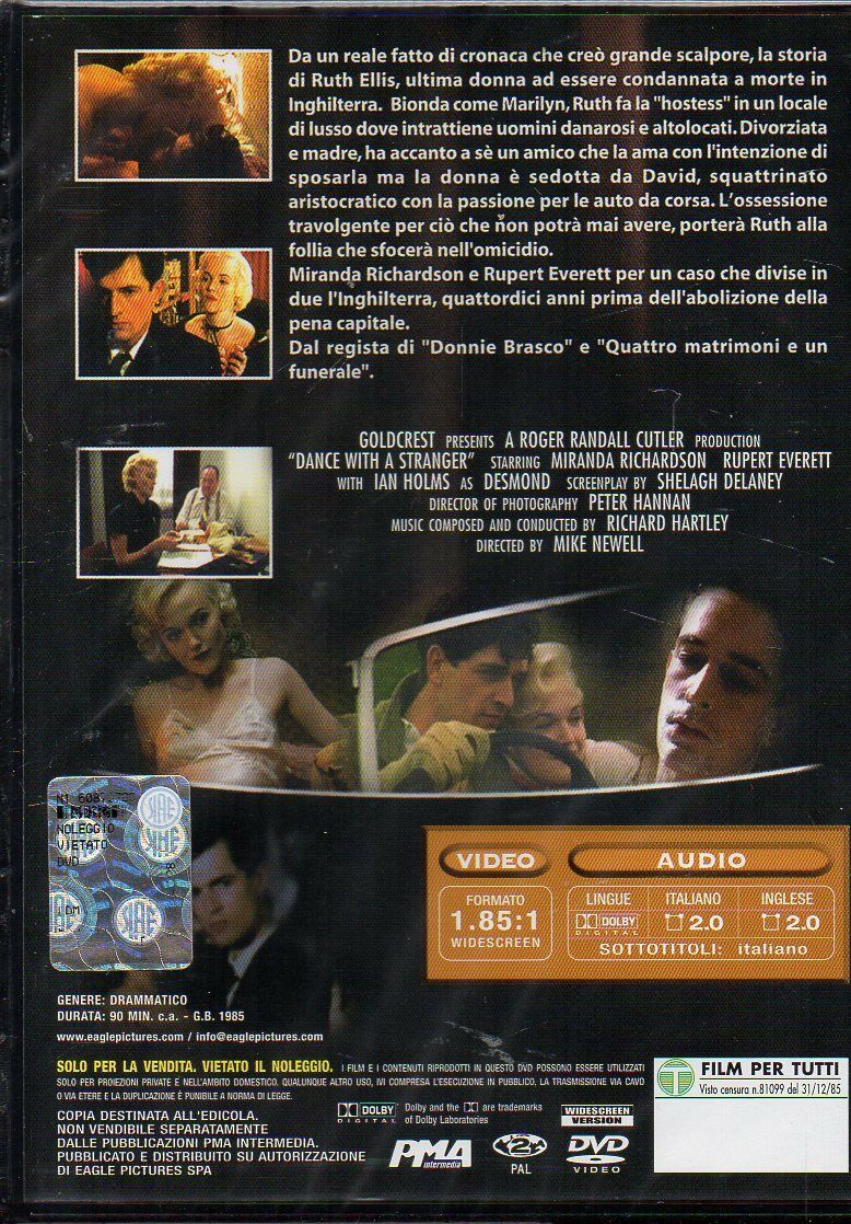 EBOND Ballando con uno sconosciuto [Editoriale] DVD DB708901