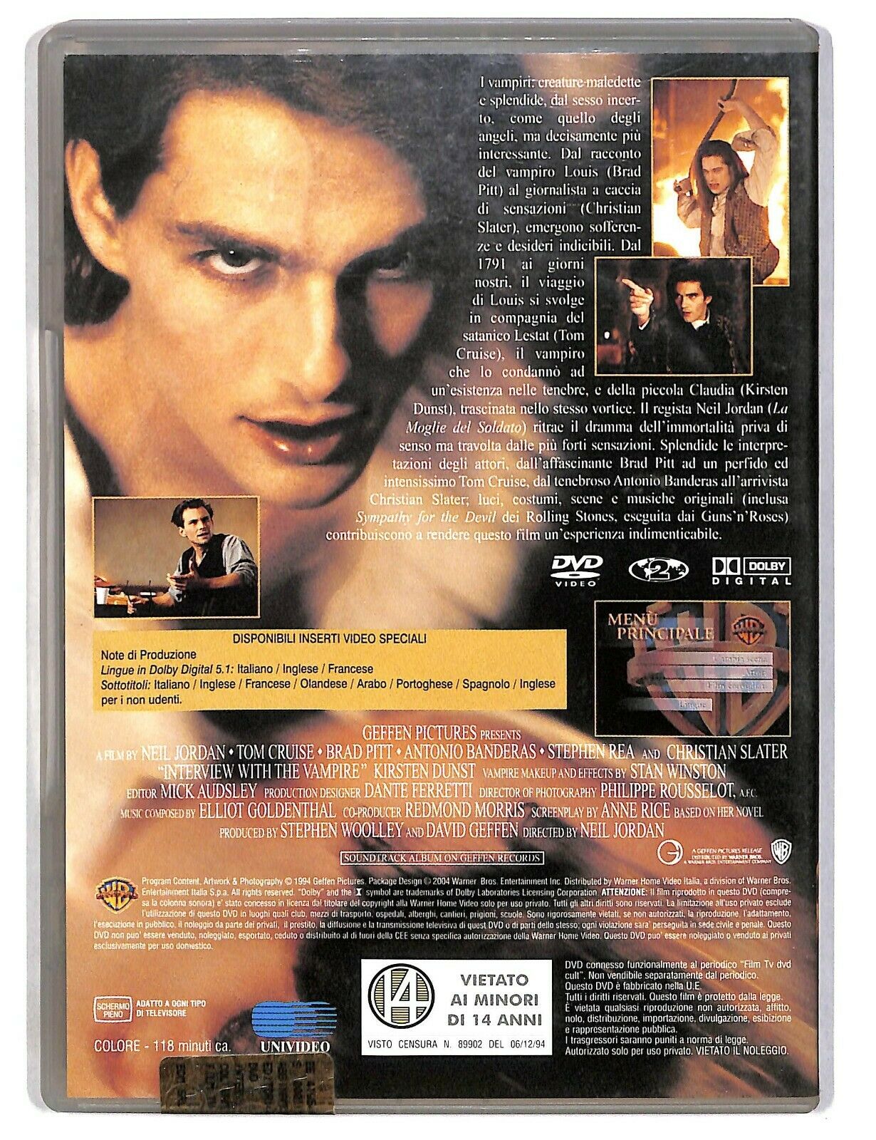 EBOND Intervista Col Vampiro Con Tom Cruice DVD DB708917