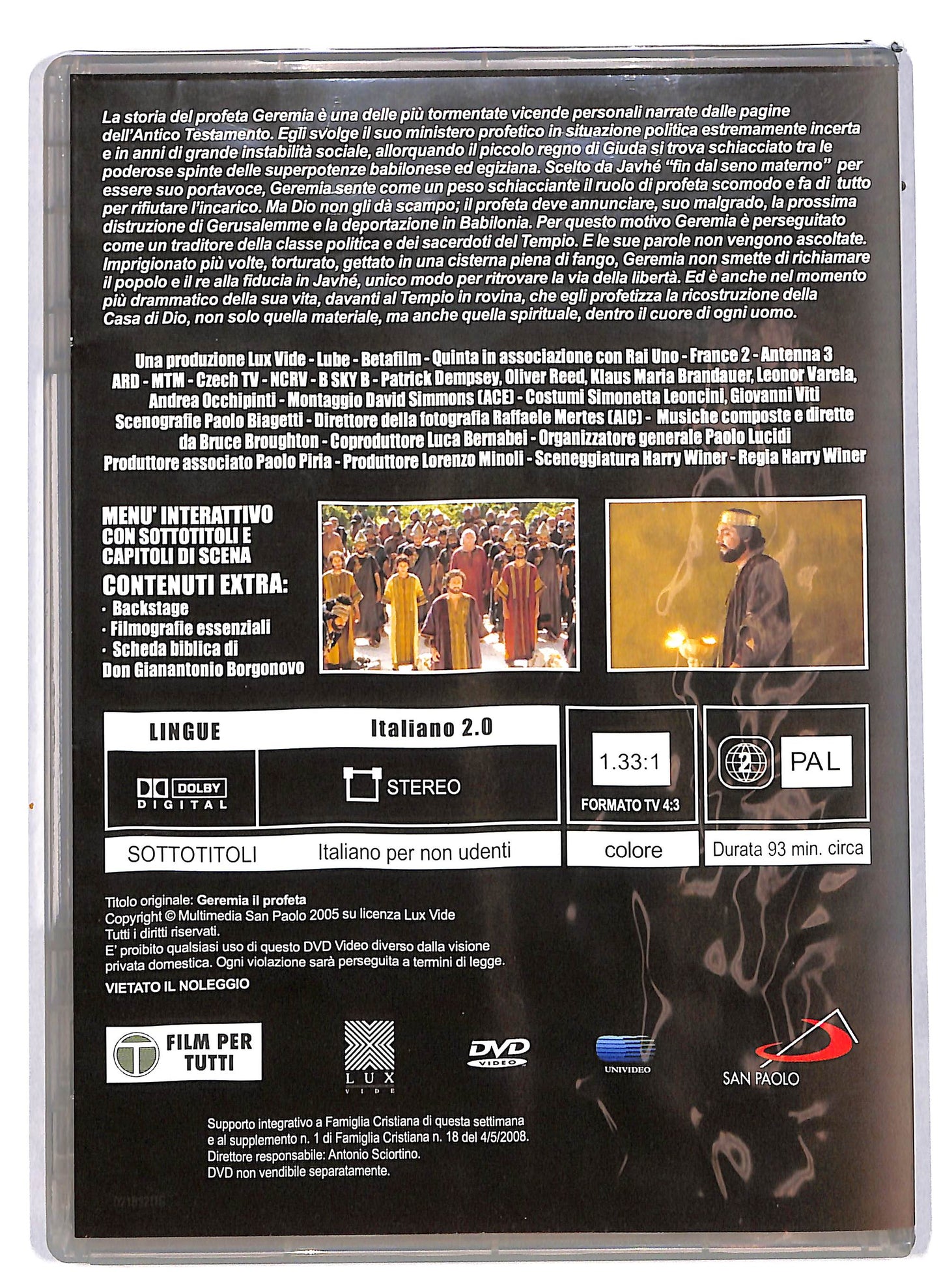 EBOND Geremia - La storia della Bibbia EDITORIALE DVD DB709109