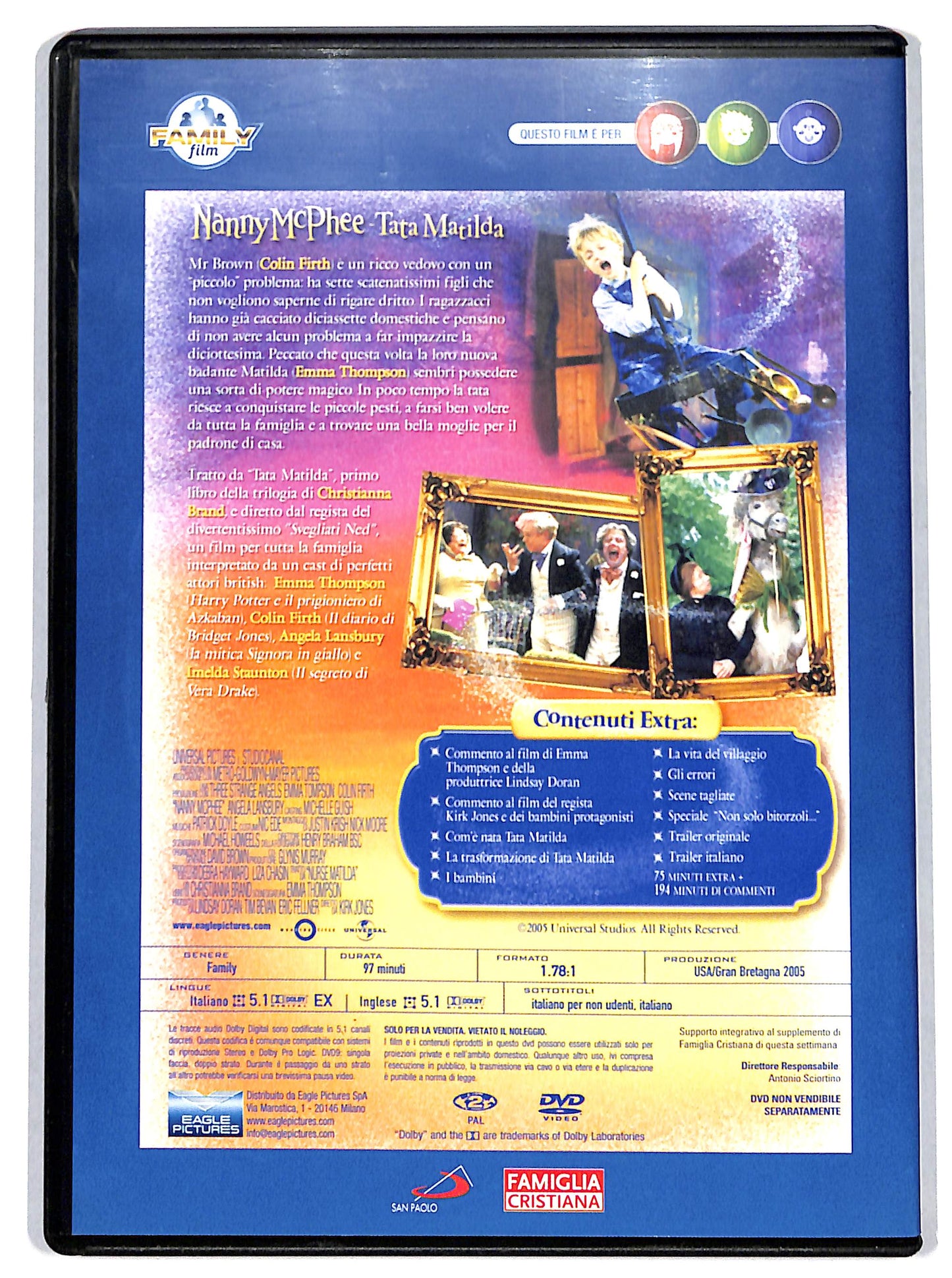 EBOND Nanny McPhee - Tata Matilda EDITORIALE DVD DB709130