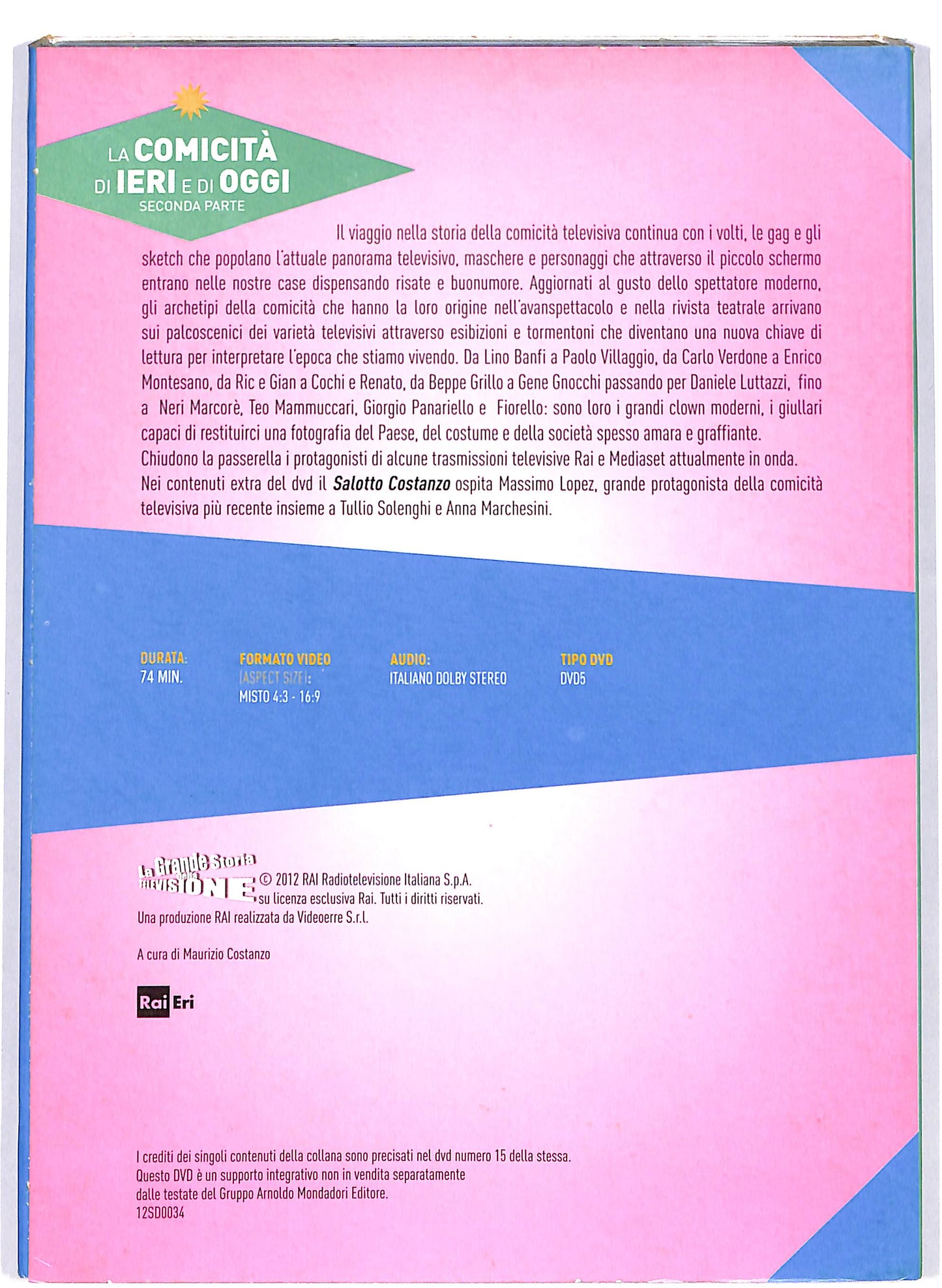 EBOND La Grande Storia Della TV vol.8 seconda parte EDITORIALE DVD DB709601