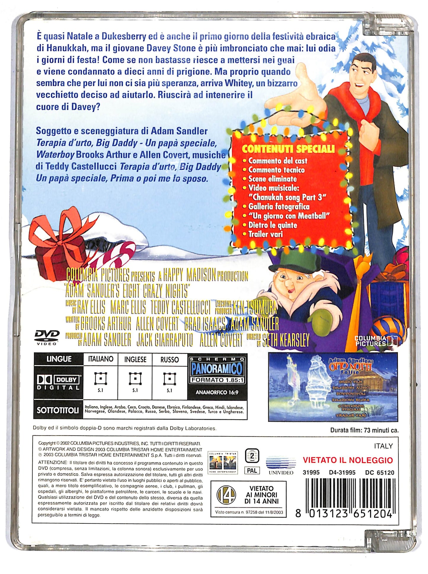 EBOND Otto notti di follie SJB DVD DB709716