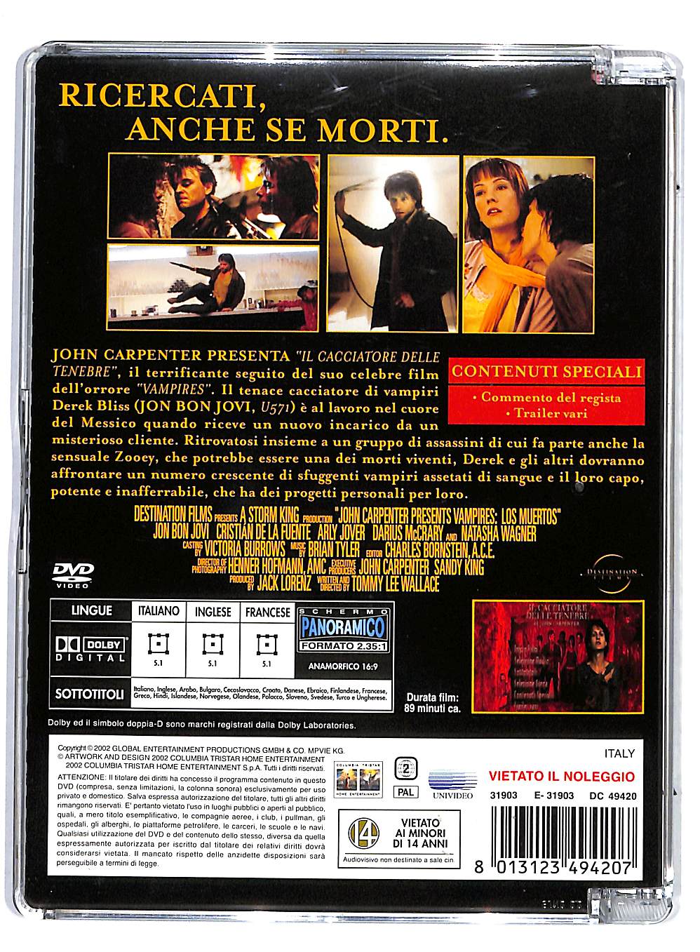 EBOND Il Cacciatore Delle Tenebre DVD DB709739