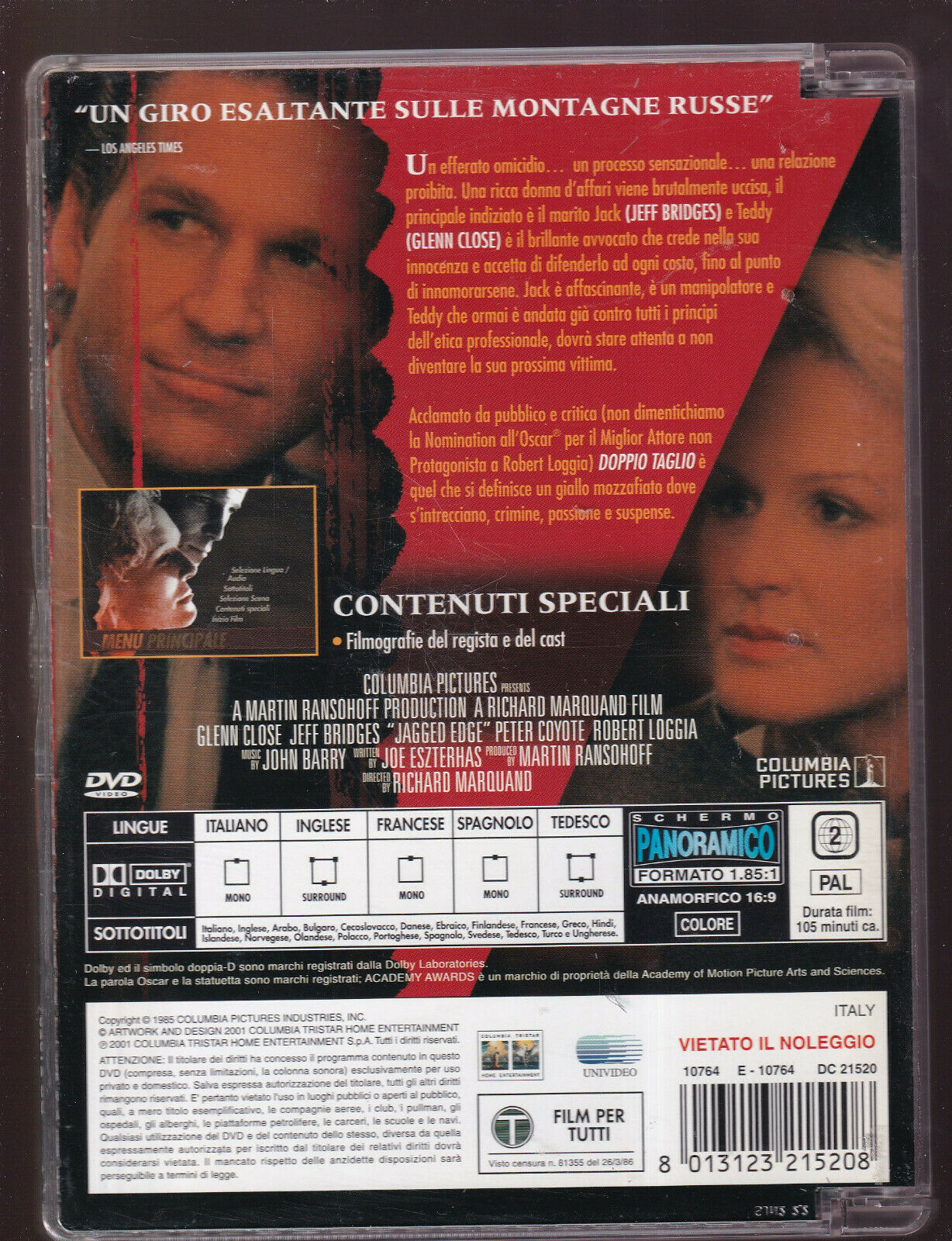 EBOND Doppio Taglio Sjb DVD DB709757