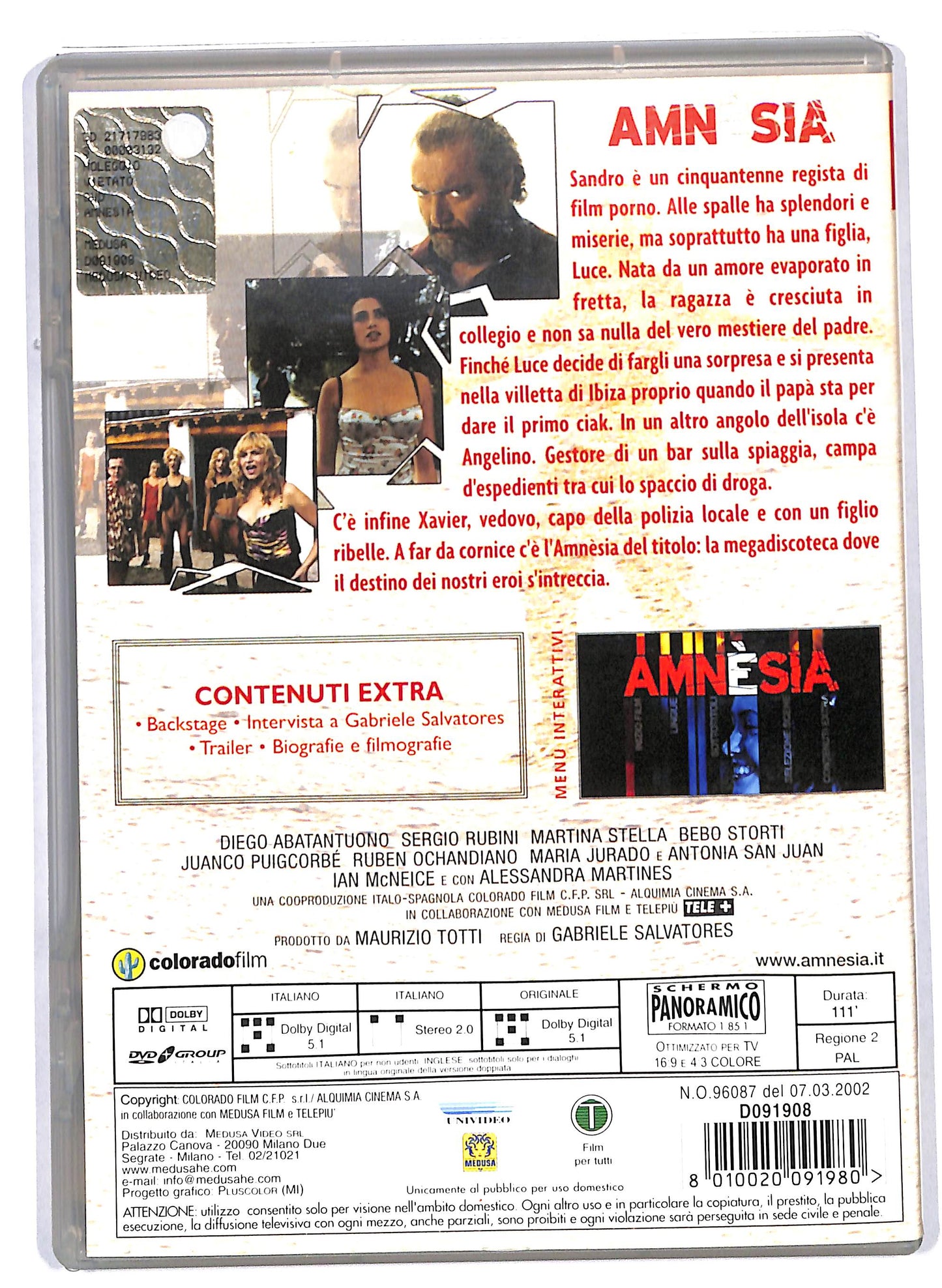 EBOND Amnesia DVD DB709903