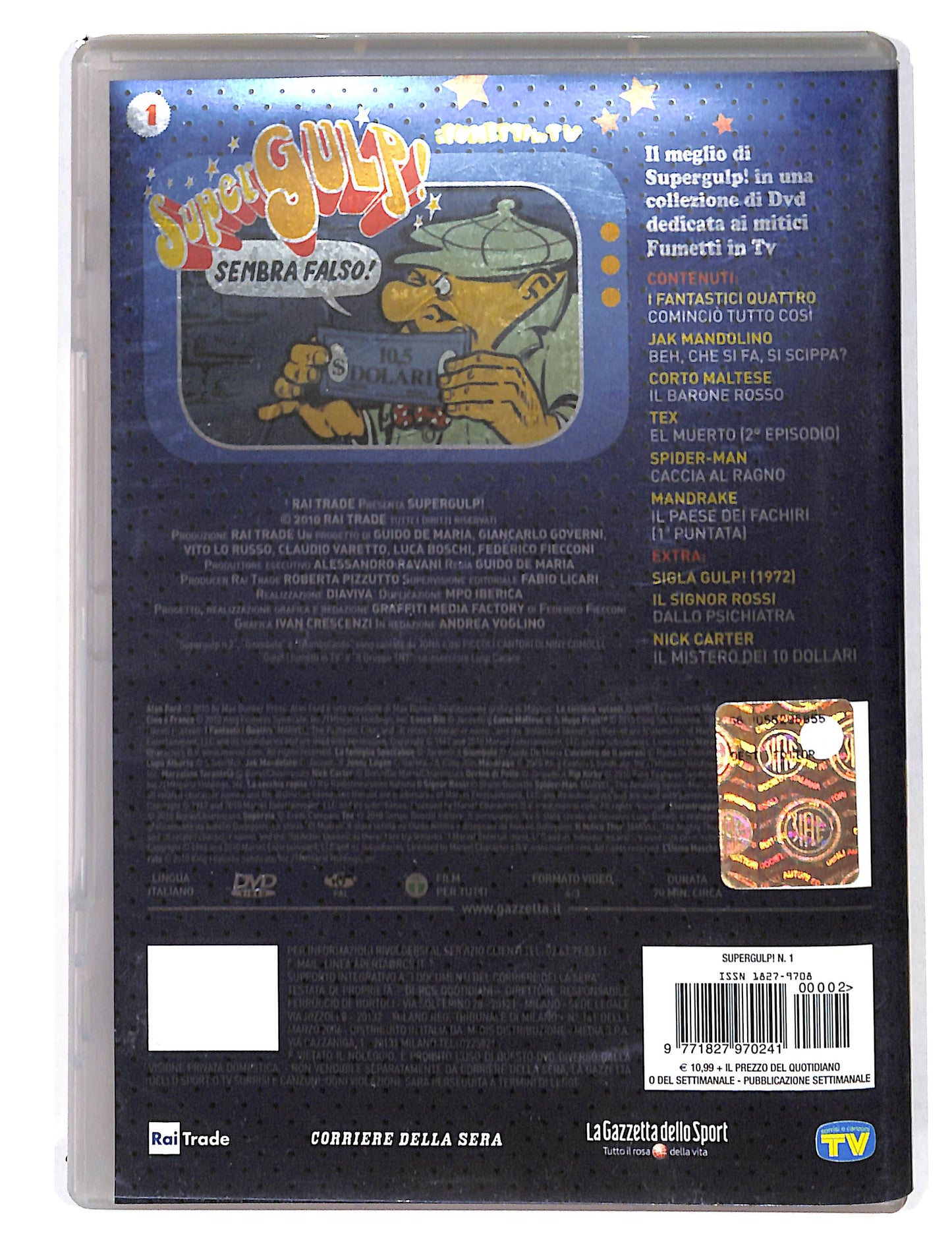 EBOND Supergulp vol.1 Nick Carter EDITORIALE DVD DB709904