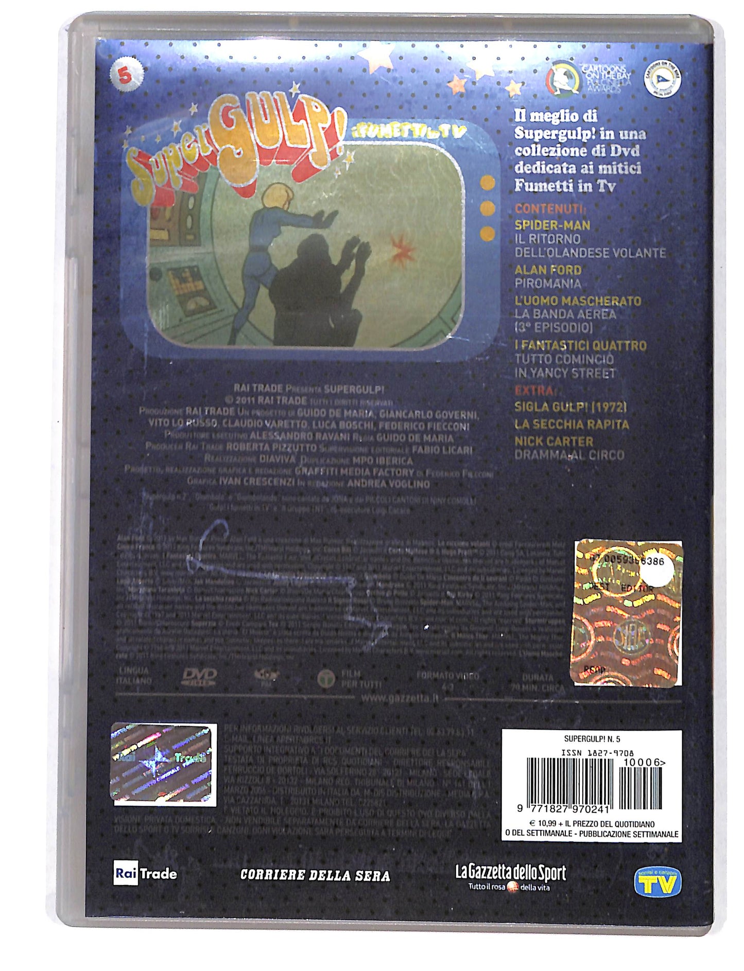 EBOND Supergulp vol.5 i fantastici quattro EDITORIALE DVD DB709906