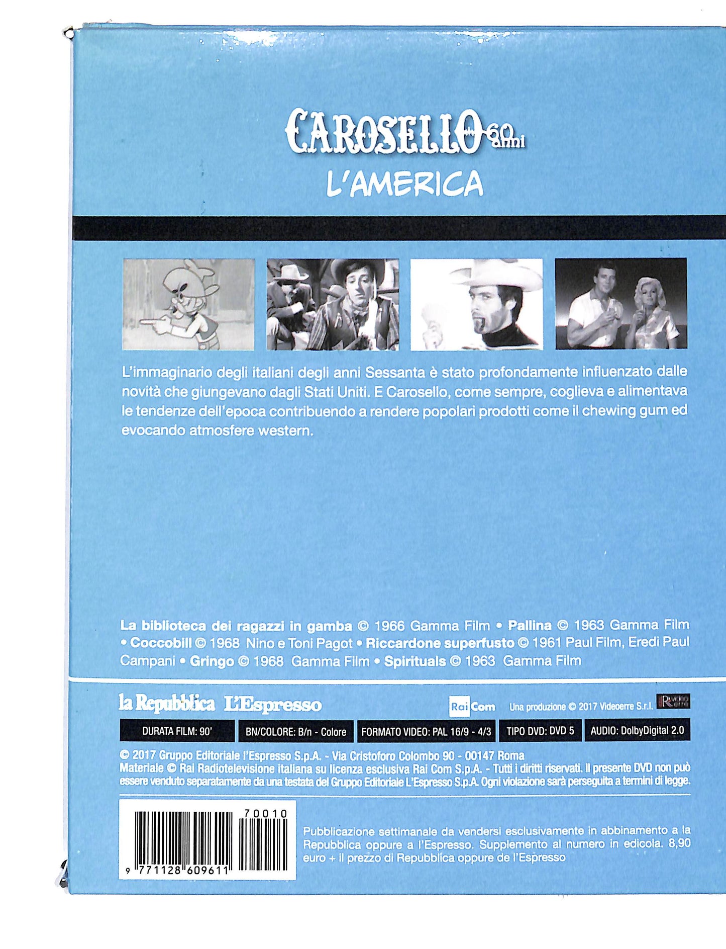 EBOND carosello vol.10 l'america EDITORIALE DVD DB709933