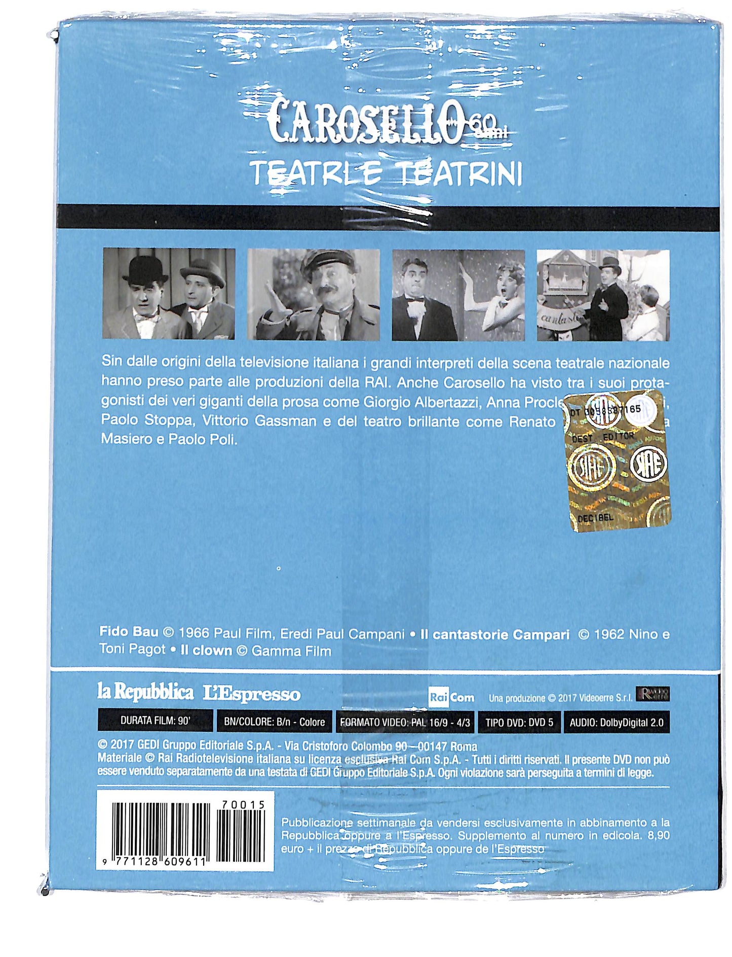 EBOND Carosello vol.15 teatri e teatrini EDITORIALE DVD DB709938