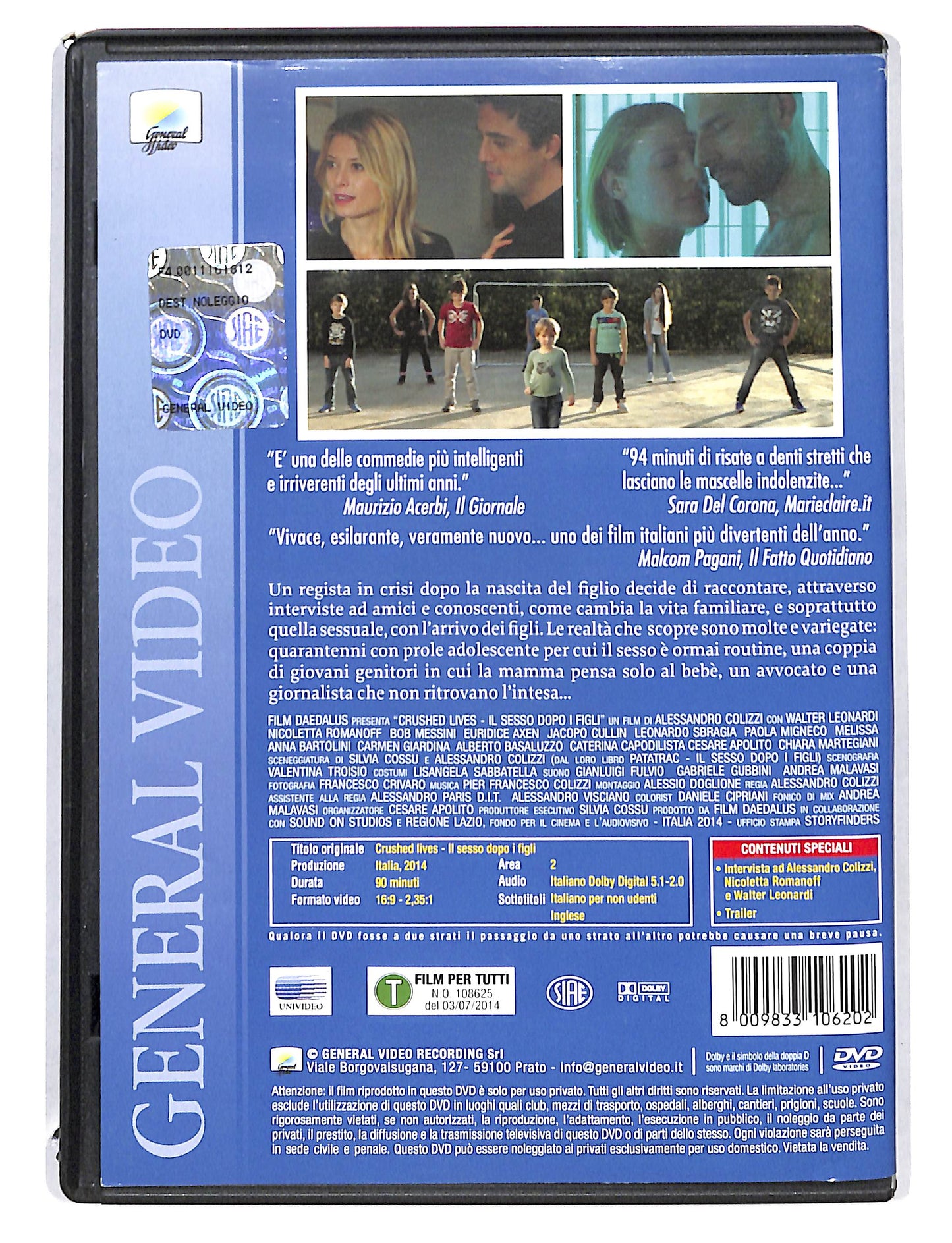 EBOND Crushed Lives il sesso dopo i figli NOLEGGIO DVD DB709945