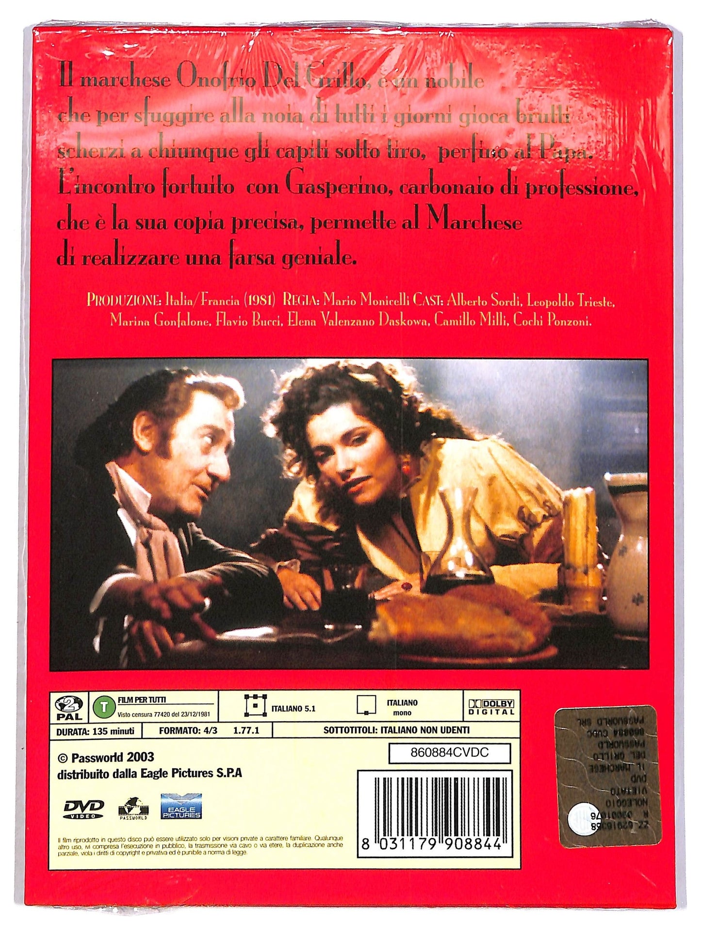 EBOND Il Marchese Del Grillo DVD DB710118