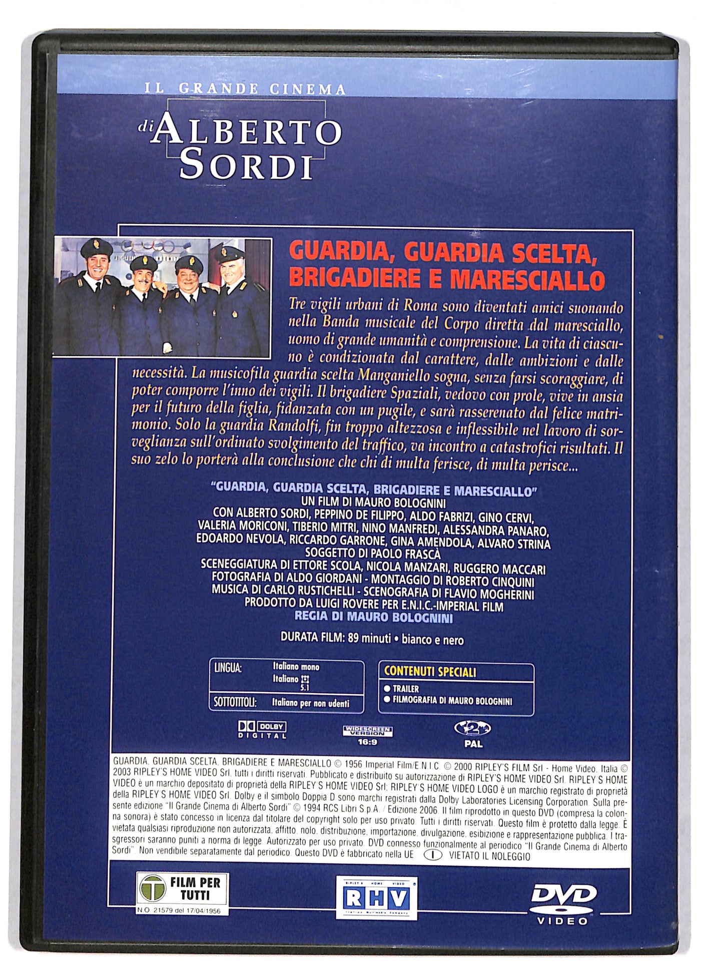 EBOND Guardia guardia scelta brigadiere e maresciallo EDITORIALE DVD DB710121