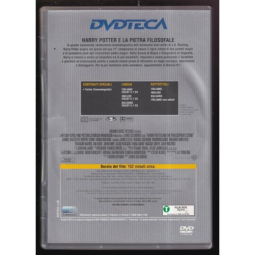 EBOND Harry Potter E La Pietra Filosofale Editoriale DVD DB710140