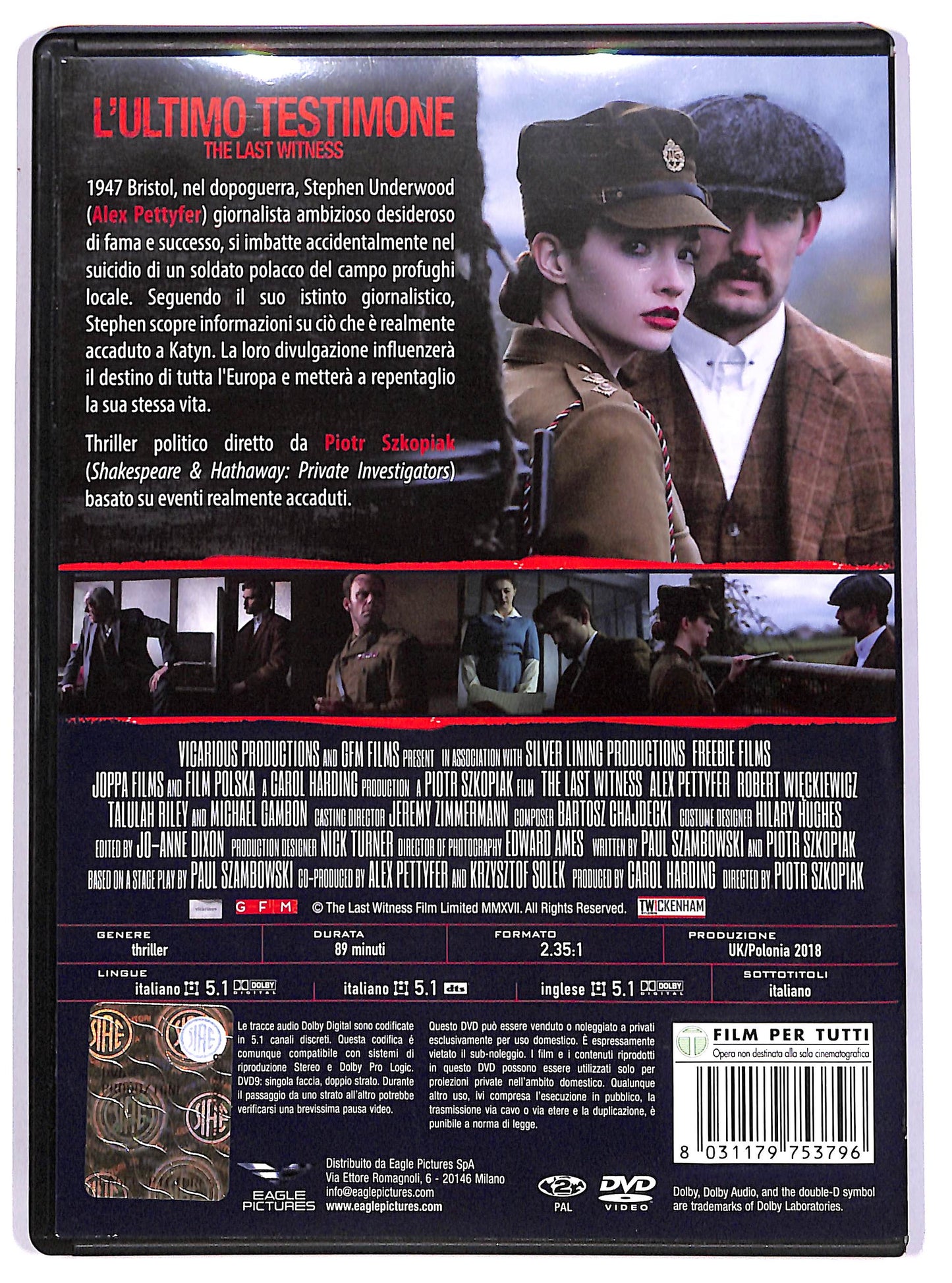 EBOND L'ultimo testimone - The Last Witness DVD DB710321