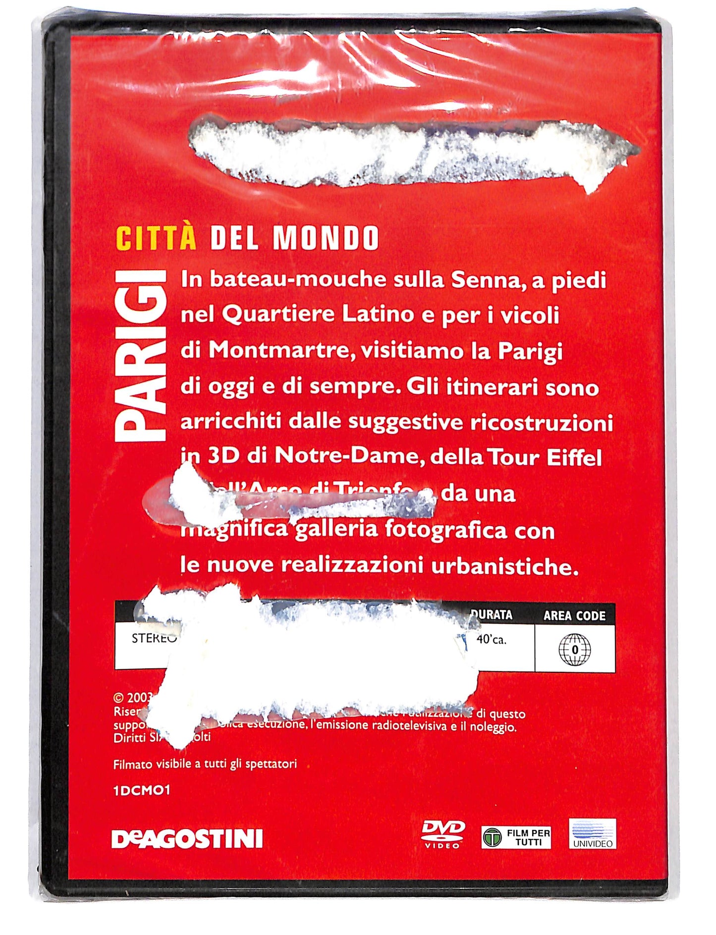 EBOND Citta del Mondo Parigi EDITORIALE DVD DB710603