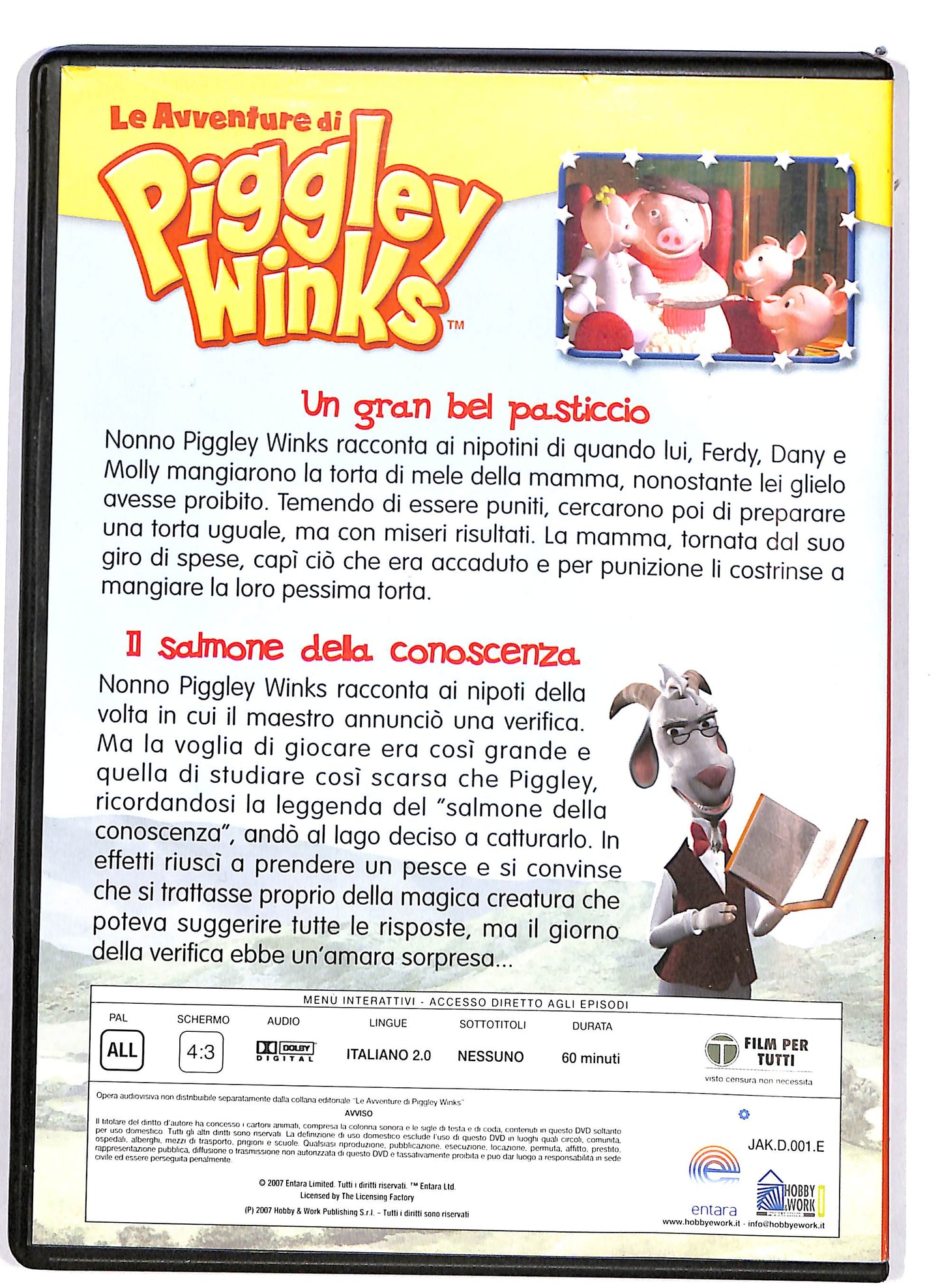 EBOND Le avventure di Piggley Winks vol.1 EDITORIALE DVD DB710606