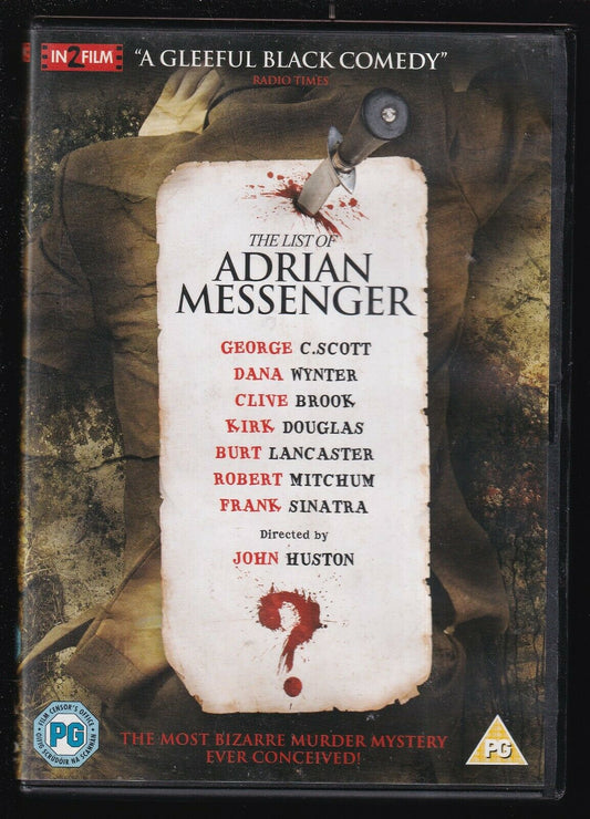 EBOND The List Of Adrian Messenger 1964 [edizione Regno Unito] DVD DB710612