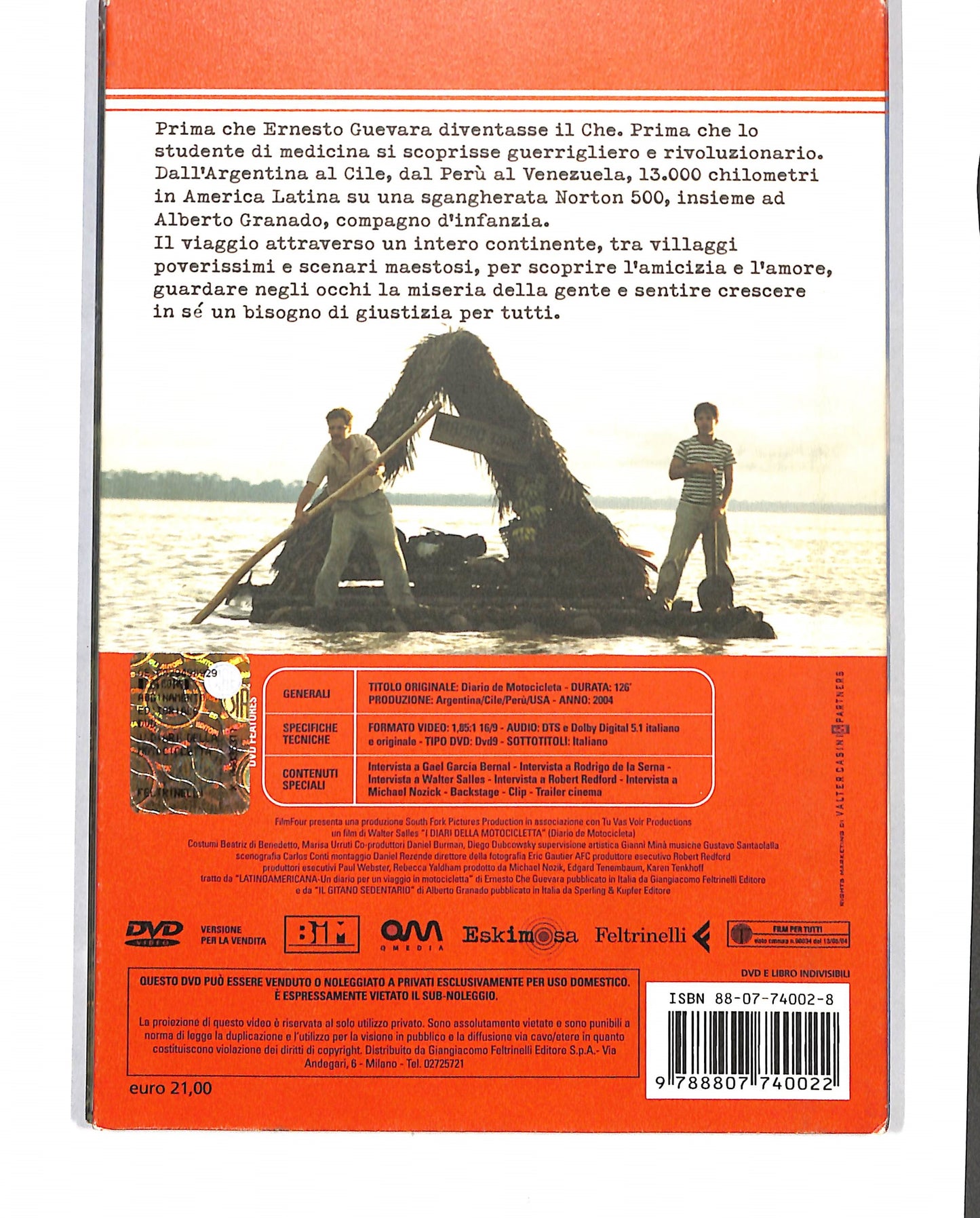 EBOND I diari della motocicletta + LIBRO DVD DB710625