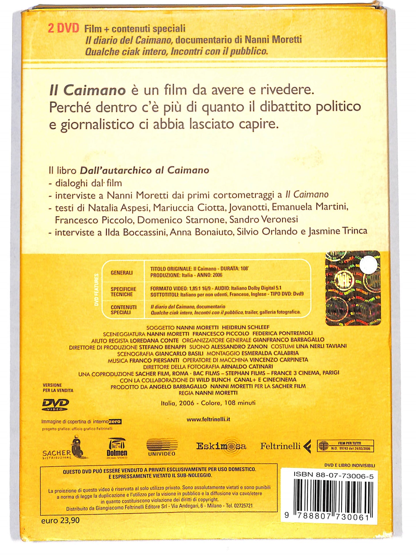 EBOND Il Caimano +DVD DB710629