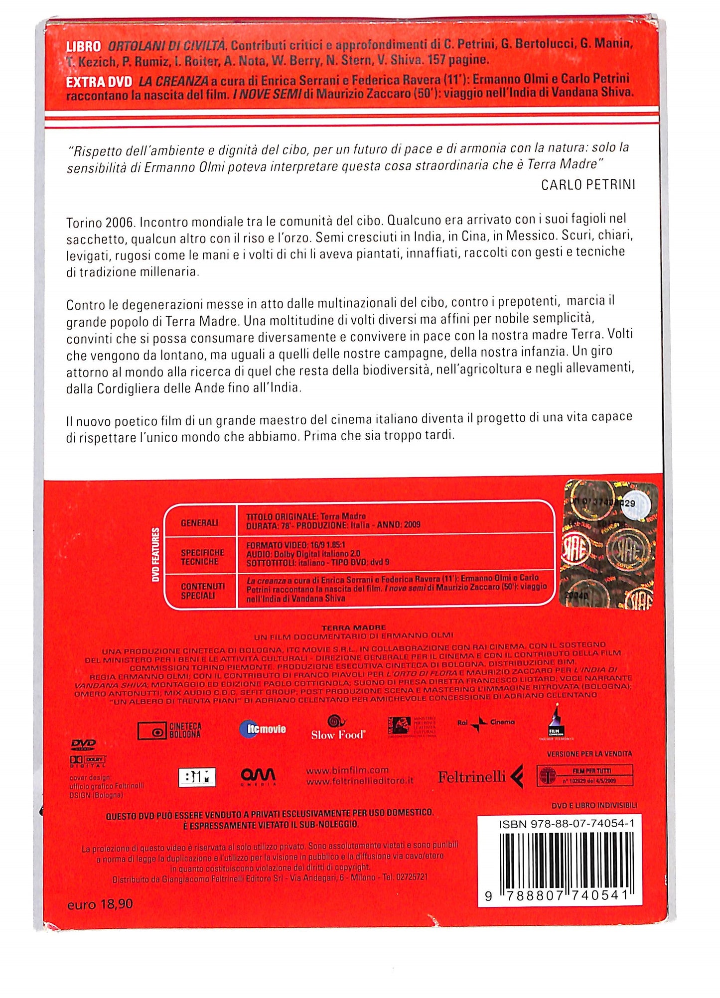 EBOND Terra madre +DVD DB710633