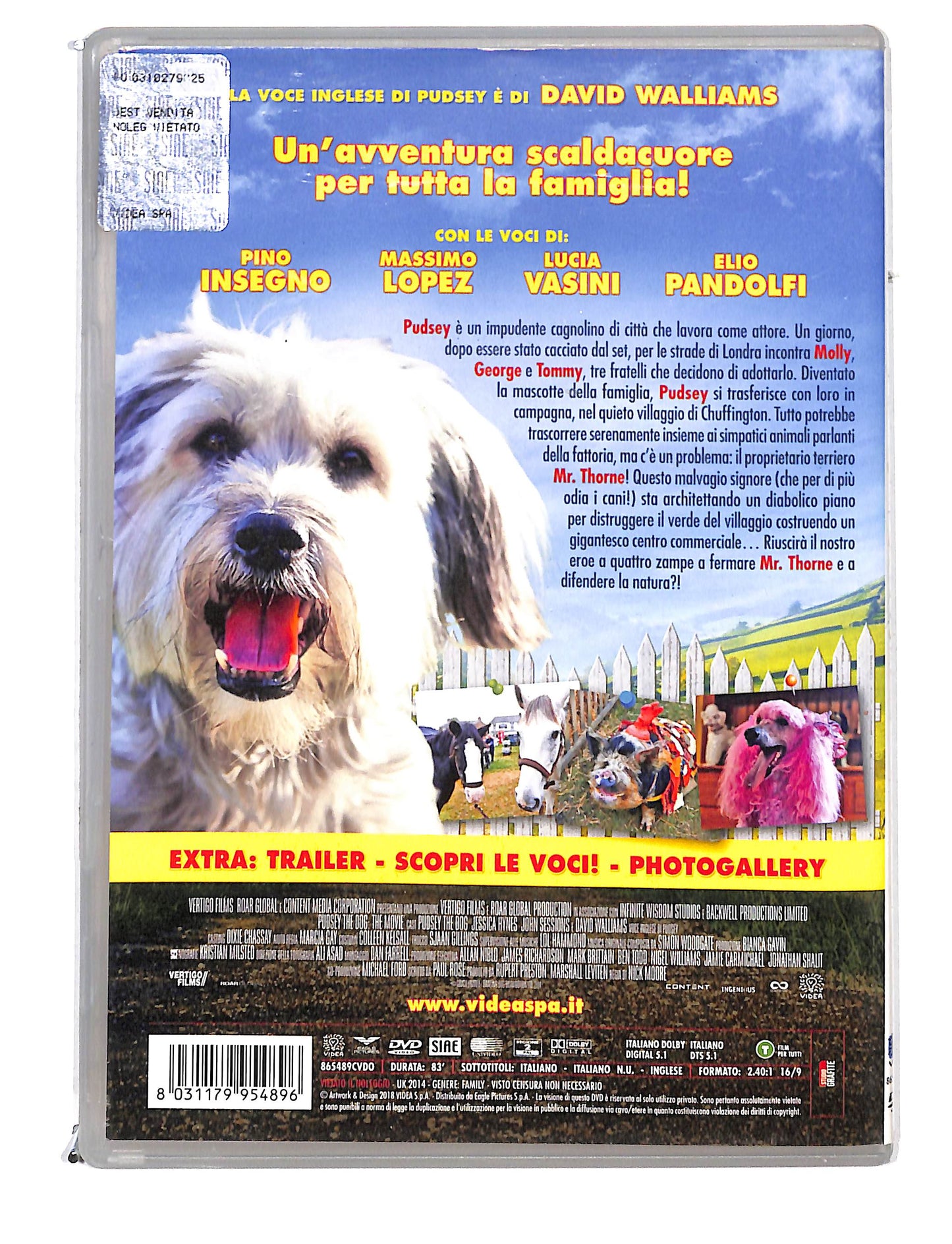 EBOND Pudsey un ciclone a 4 zampe SLIMCASE DVD DB710652