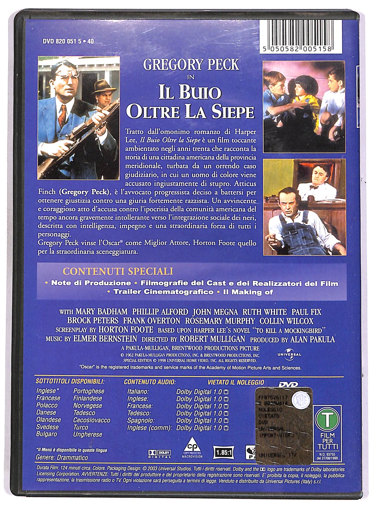 EBOND Il buio oltre la siepe DVD DB710843