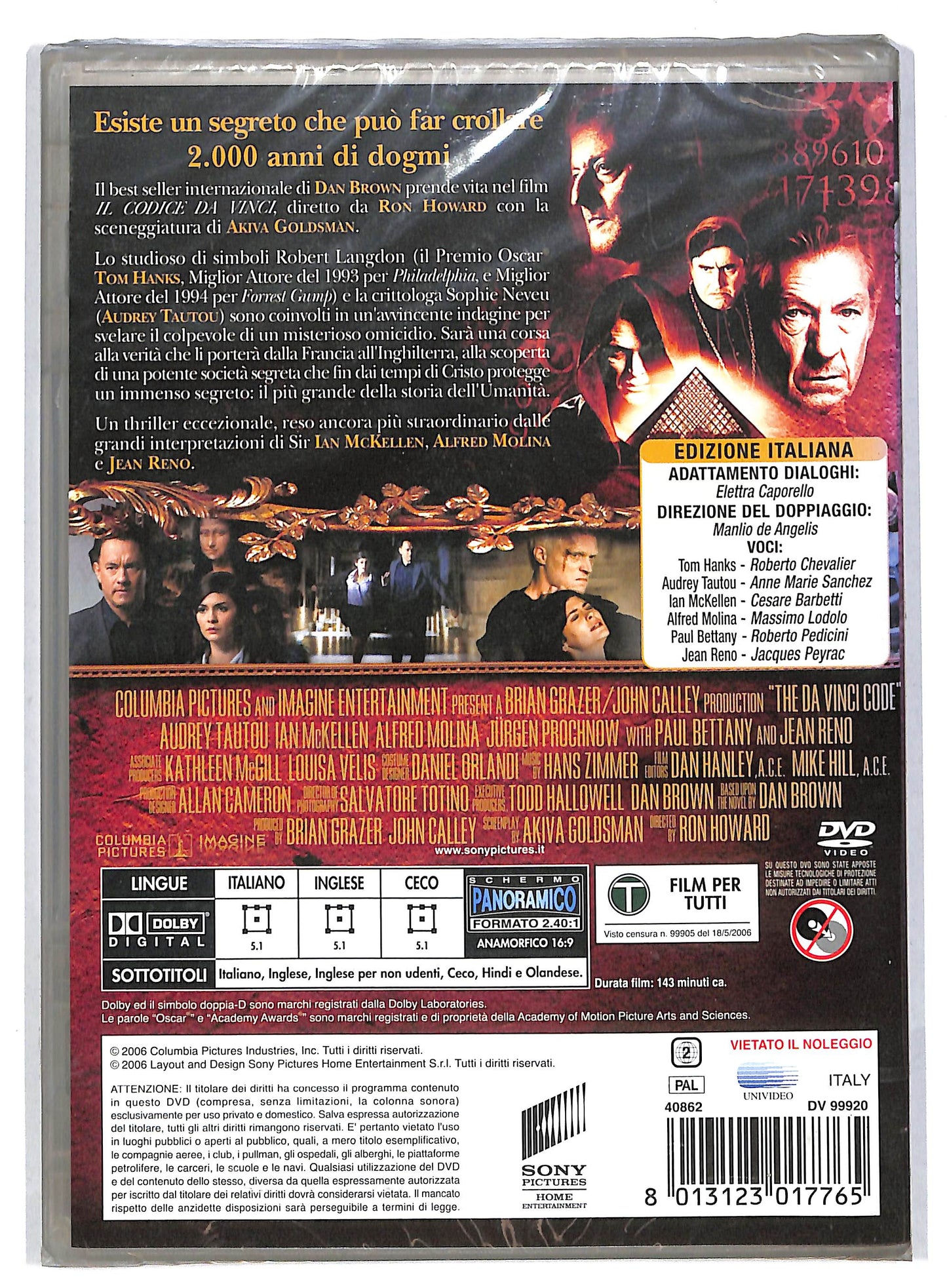 EBOND Il Codice Da Vinci DVD DB710844