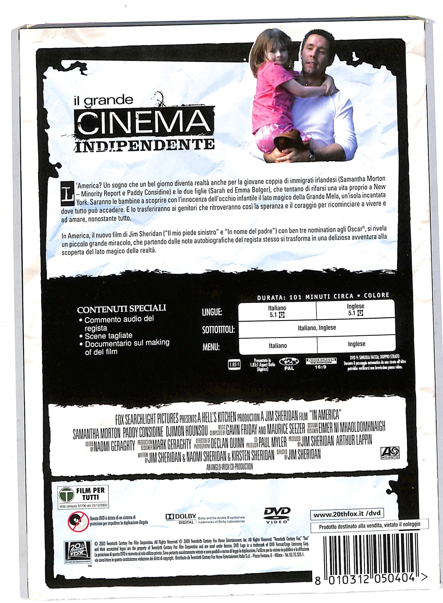 EBOND In america SLIPCASE DVD DB710862