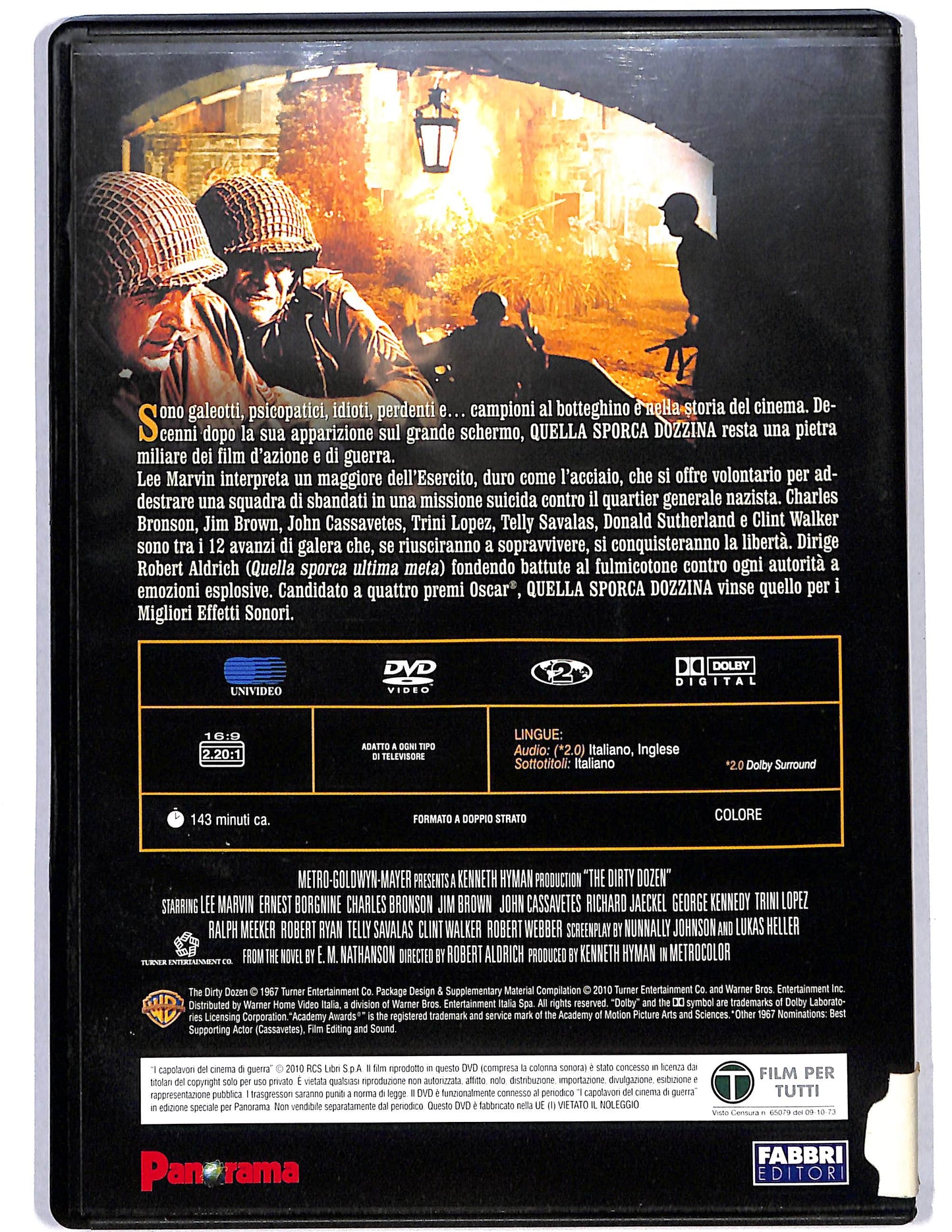 EBOND Quella sporca dozzina EDITORIALE DVD DB710939