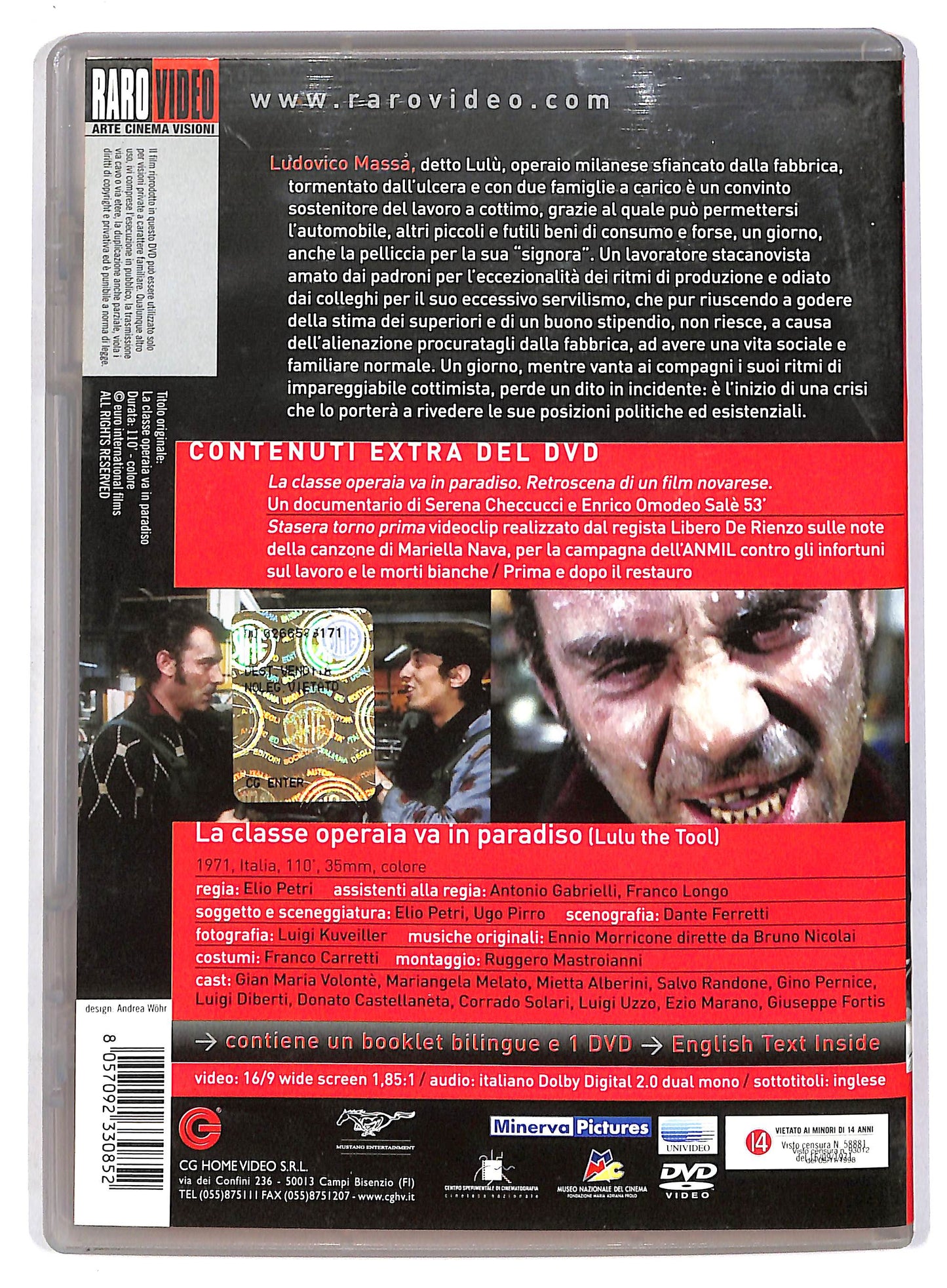 EBOND La classe operaia va in paradiso DVD DB710951