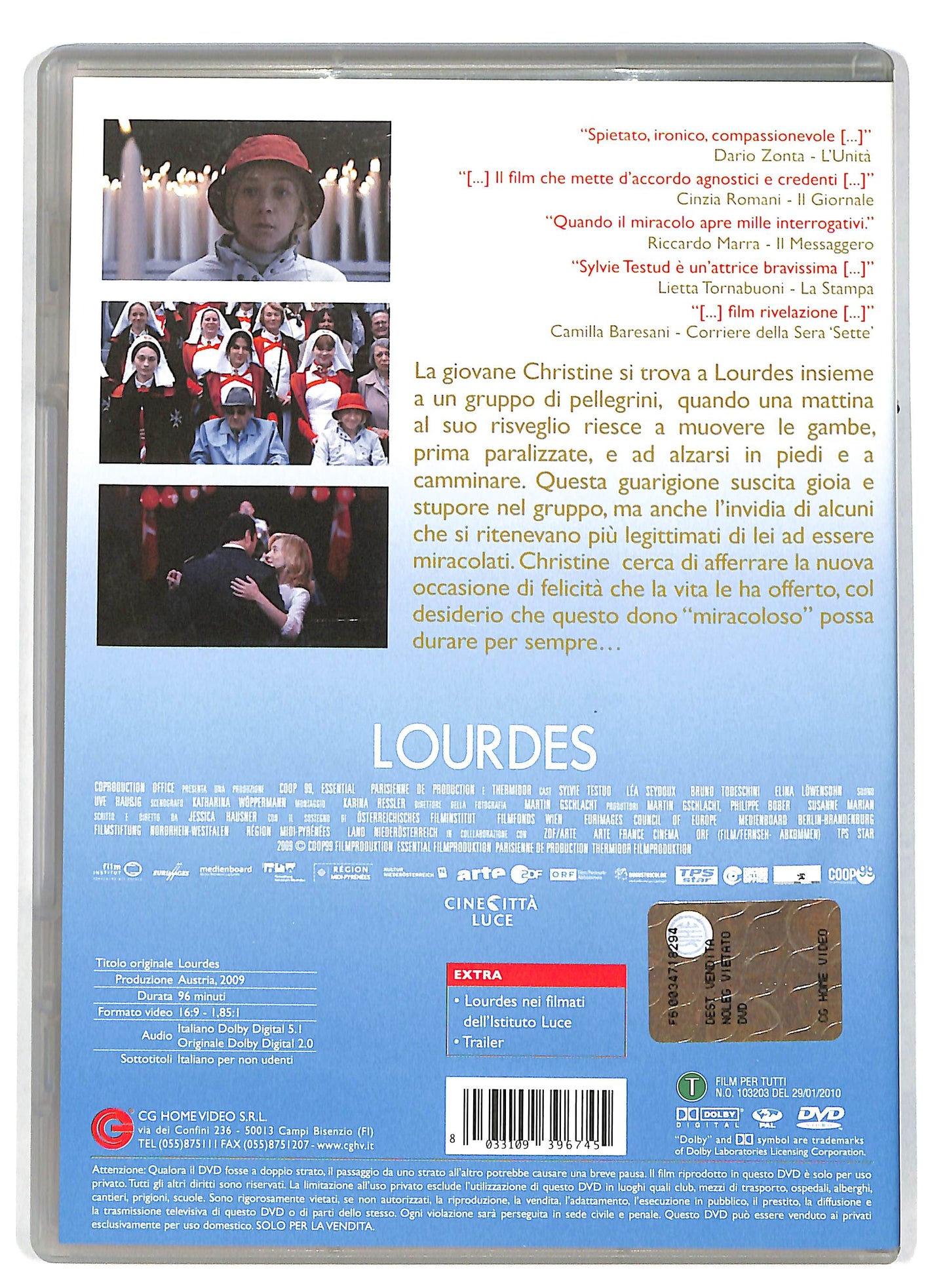 EBOND Lourdes DVD DB710958