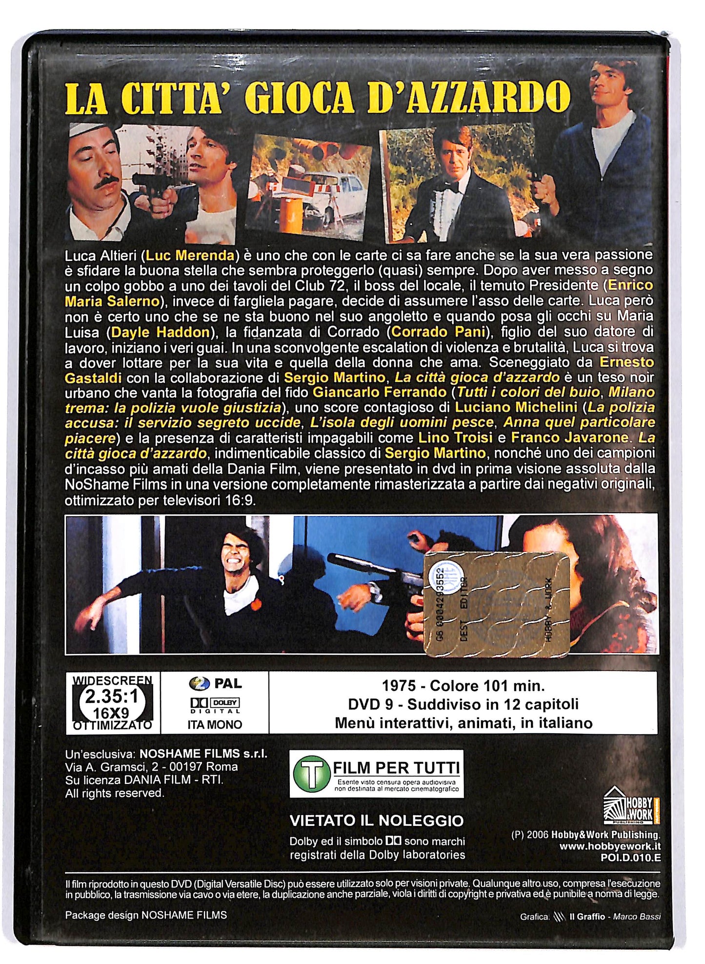 EBOND La citta gioca d'azzardo EDITORIALE DVD DB711138