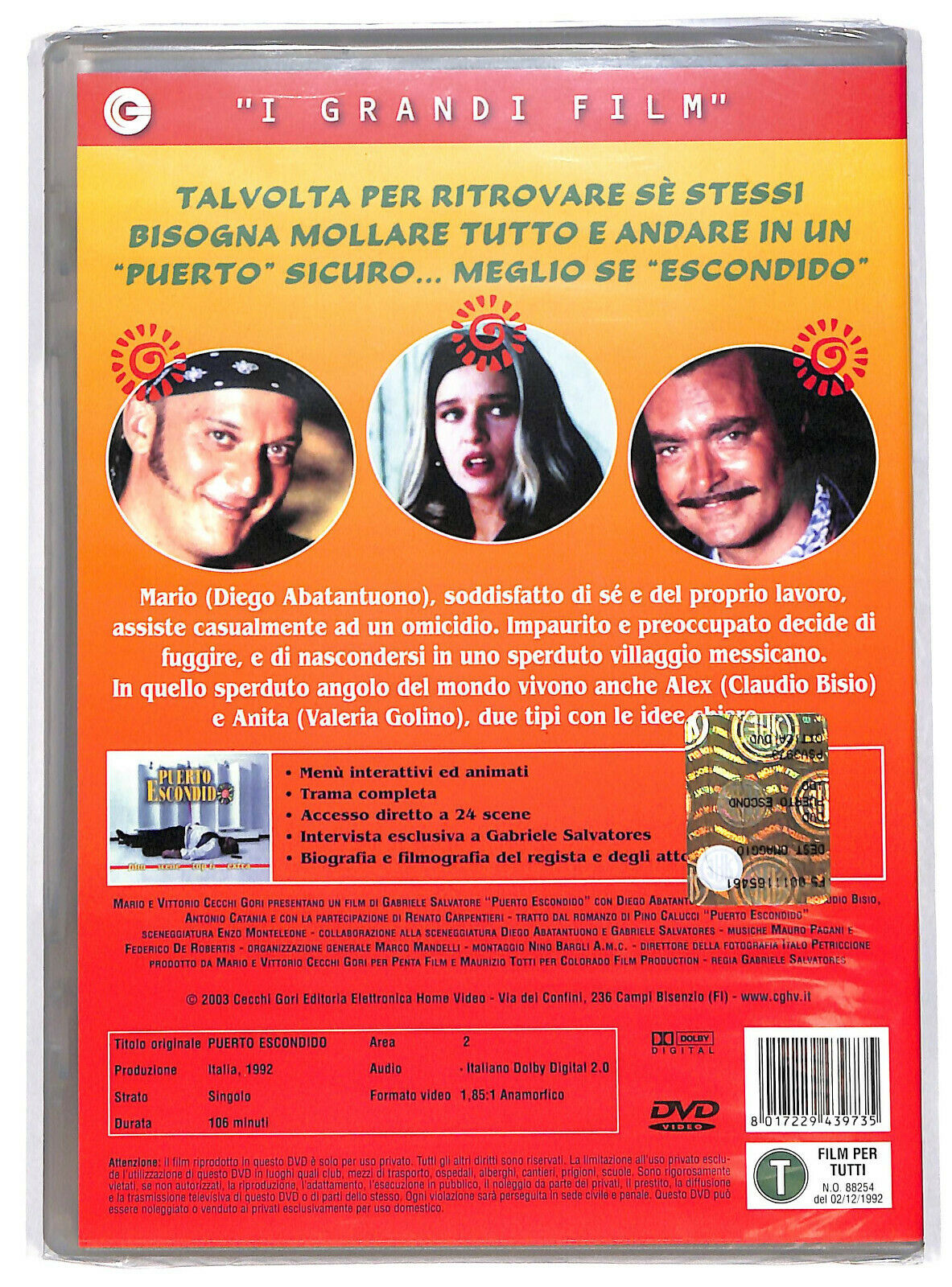 EBOND Puerto Escondido DVD DB711141