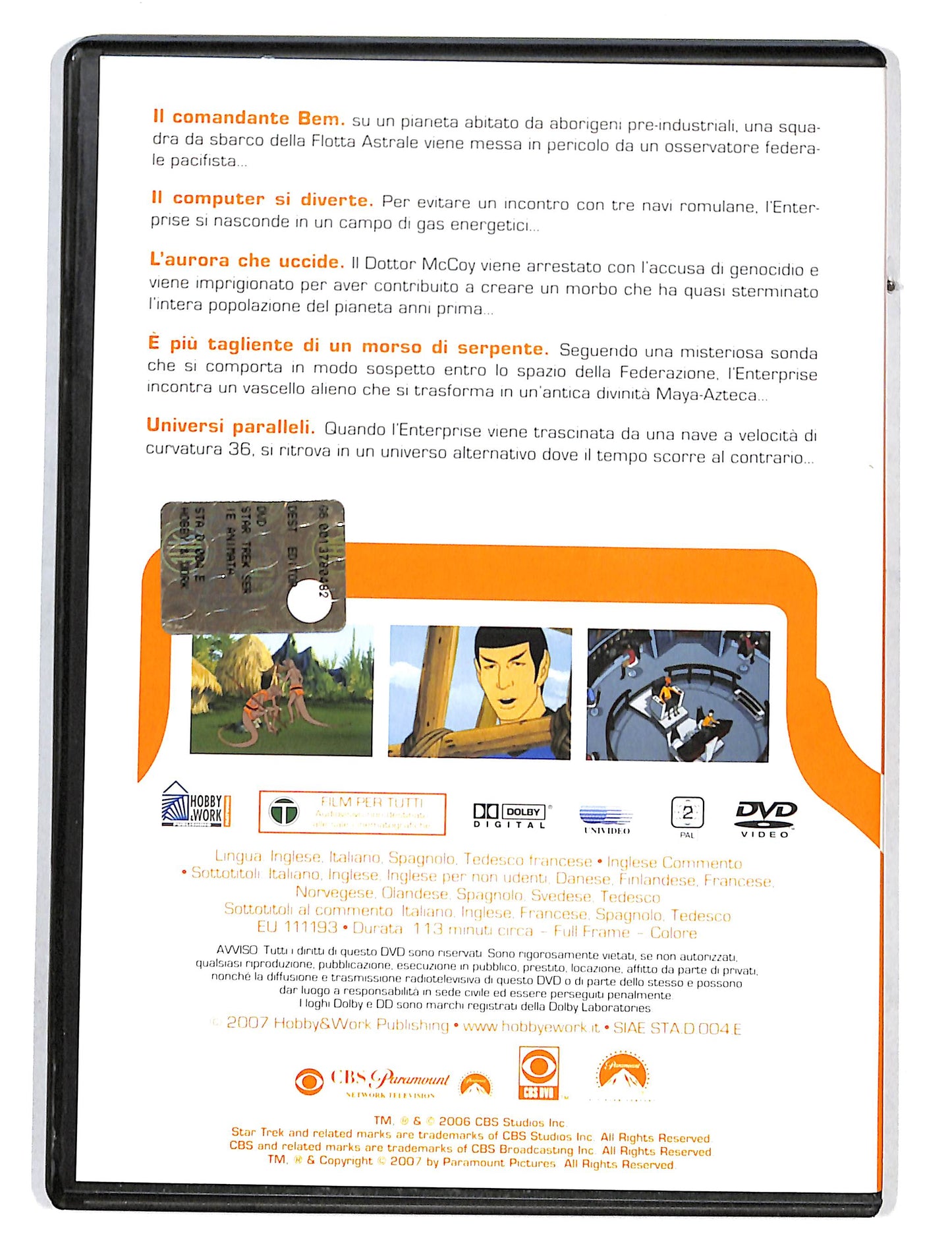 EBOND Star Trek serie animata vol.4 EDITORIALE DVD DB711227
