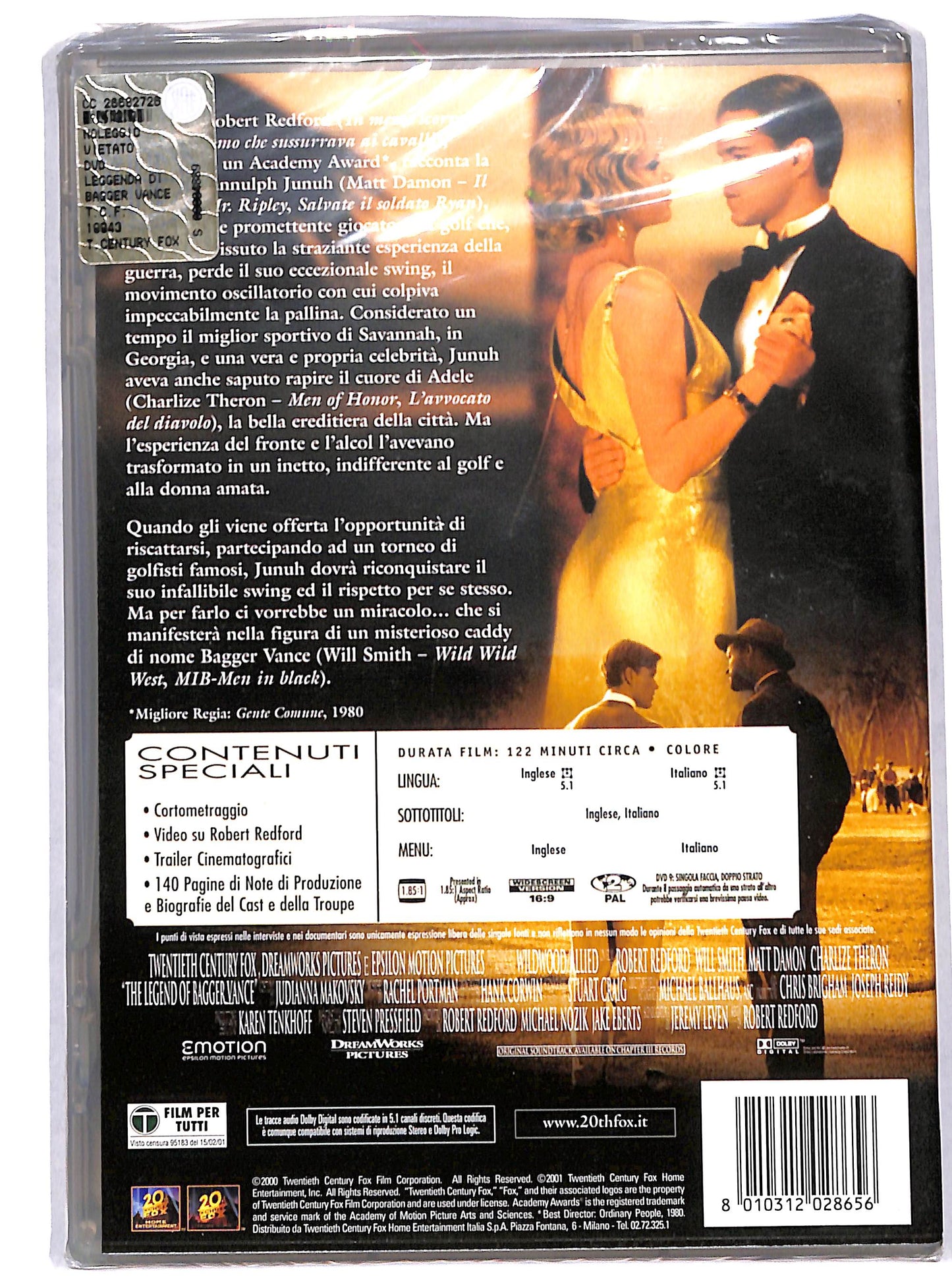 EBOND la leggenda di bagger vance DVD DB711322