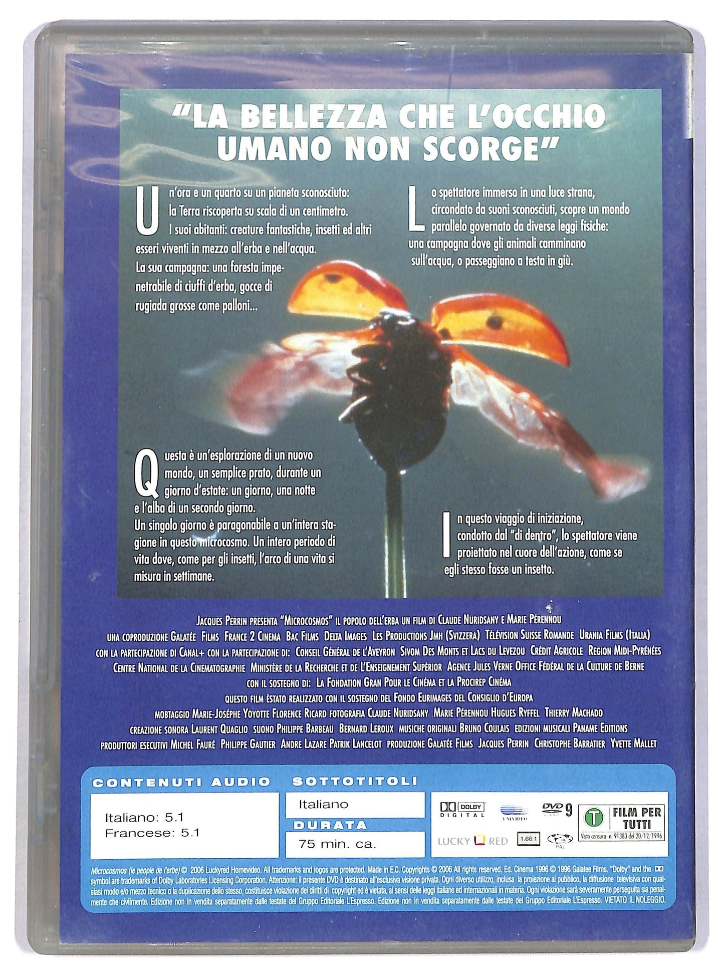 EBOND Microcosmos il popolo dell'erba NOLEGGIO DVD DB711363