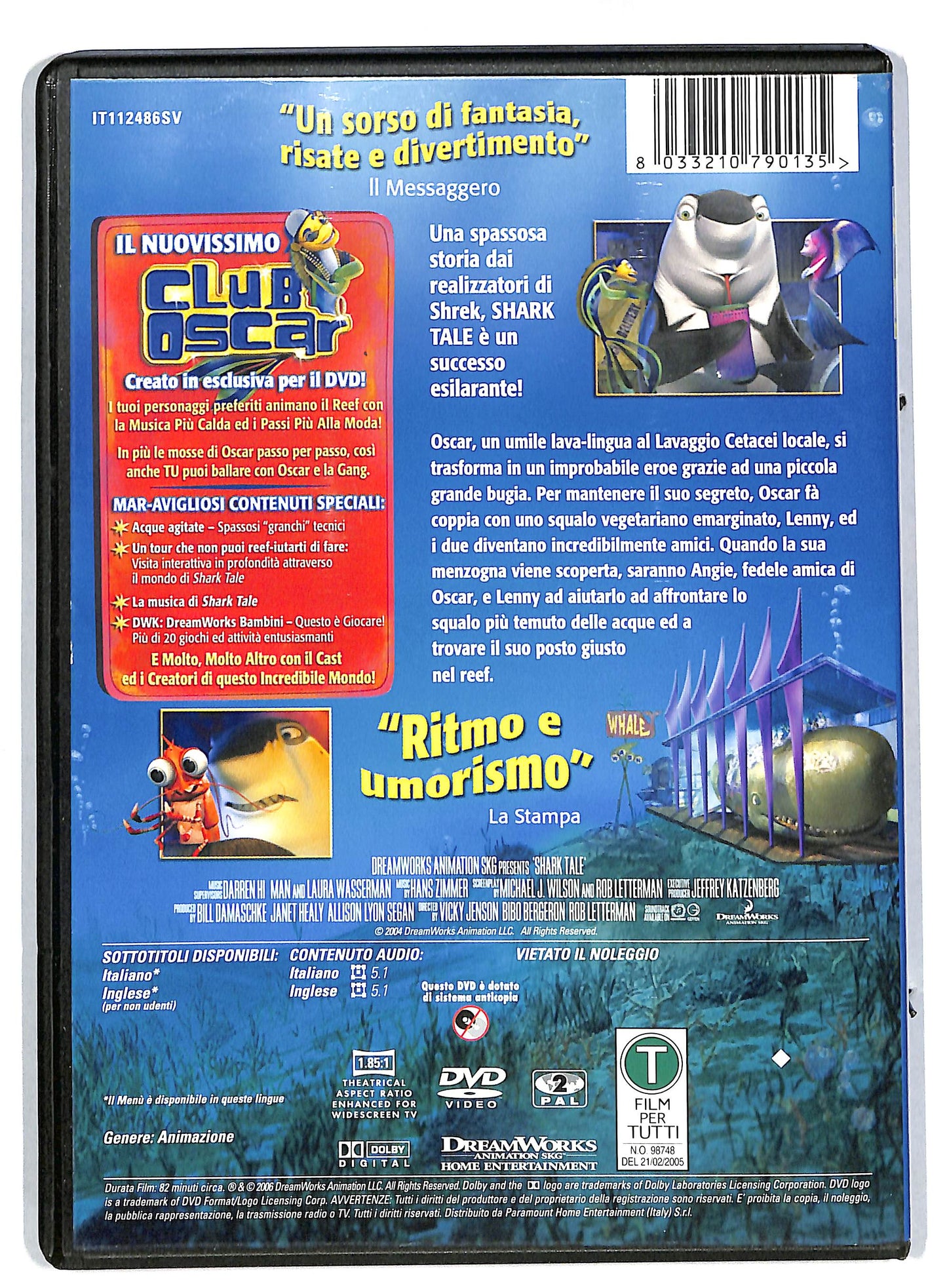 EBOND Shark tale DVD DB711366
