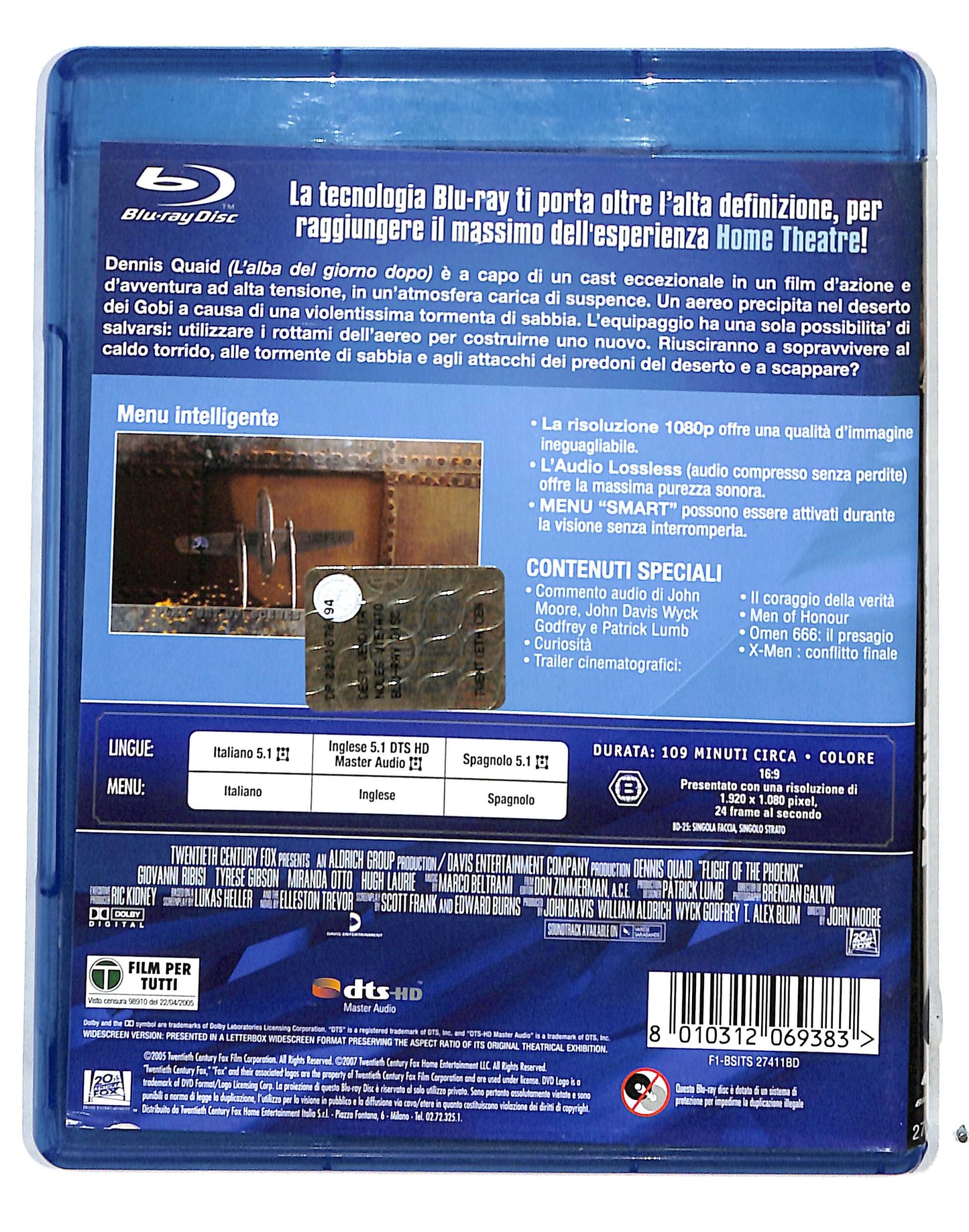 EBOND Il Volo Della Fenice BLURAY DB711601