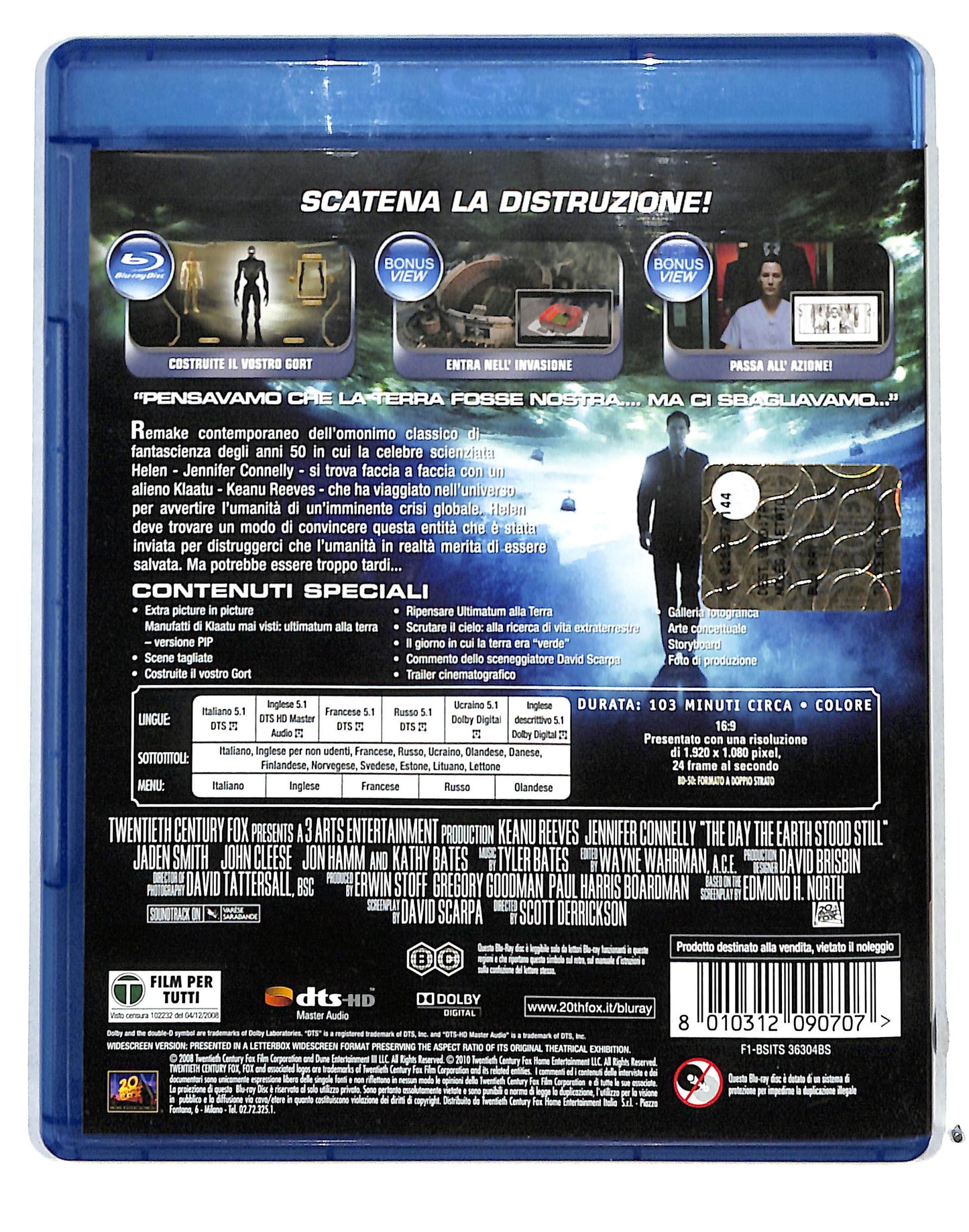 EBOND Ultimatum Alla Terra BLURAY DB711609
