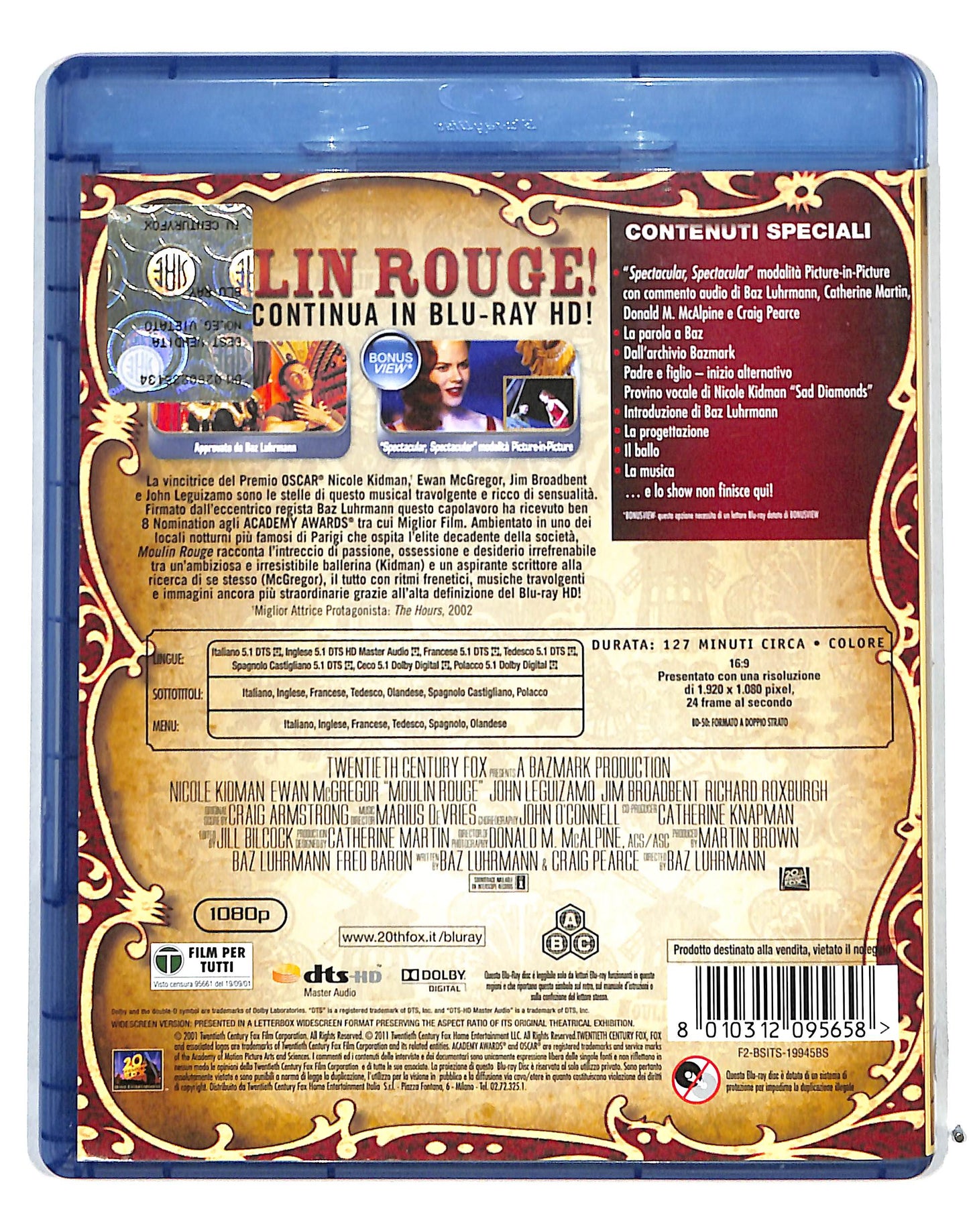 EBOND Moulin Rouge! BLURAY DB711610