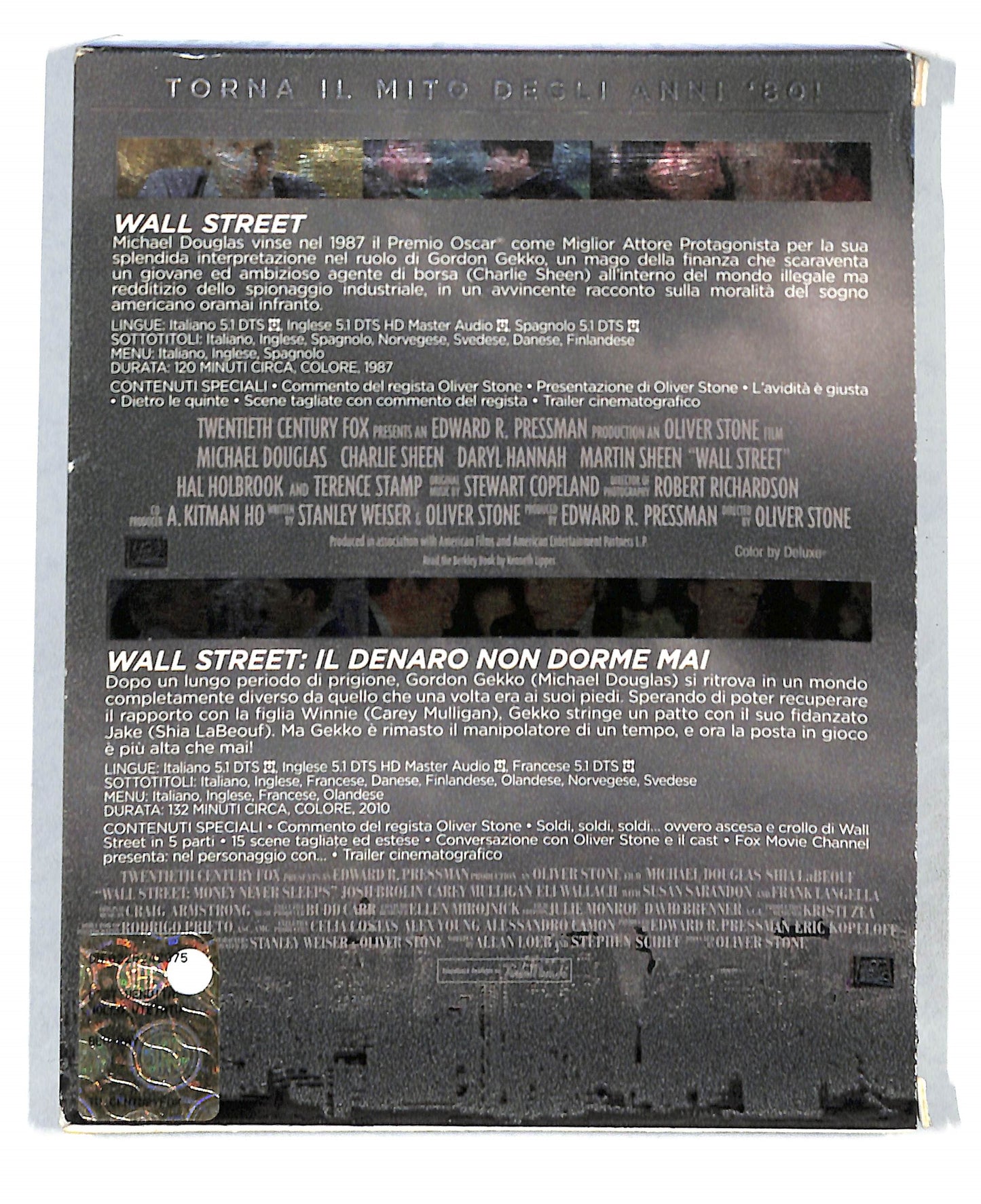 EBOND Oliver Stone's Wall Street collection BLURAY DB711614