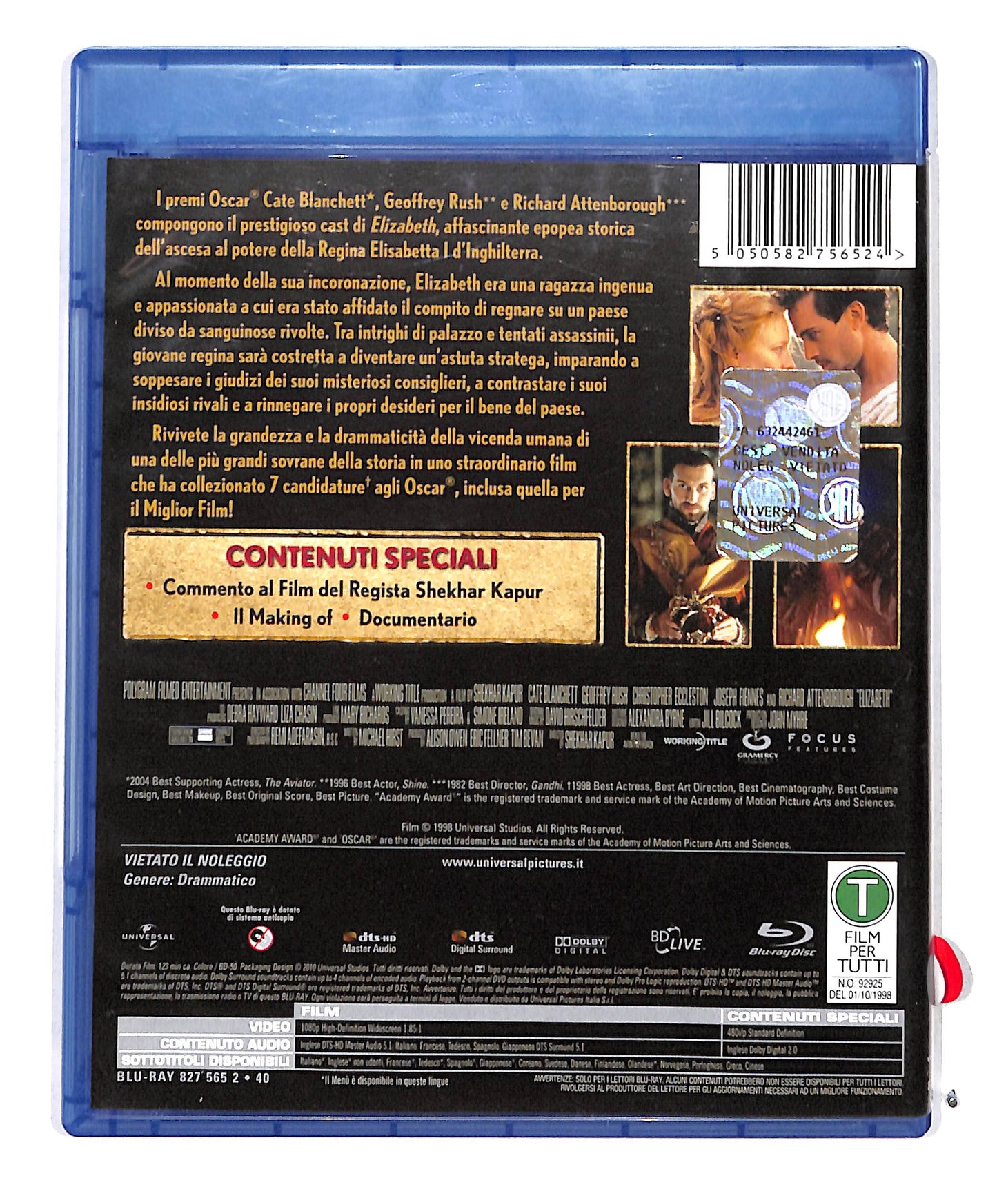 EBOND Elizabeth BLURAY DB711628
