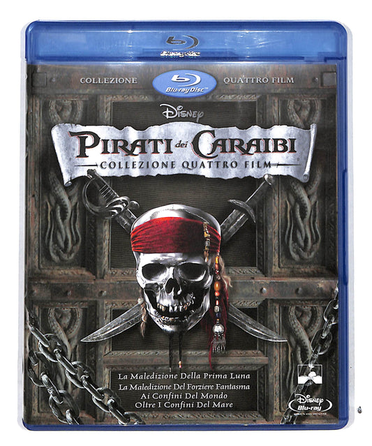 EBOND Pirati Dei Caraibi Collezione 4 film + Bonus Disc BLURAY DB711633