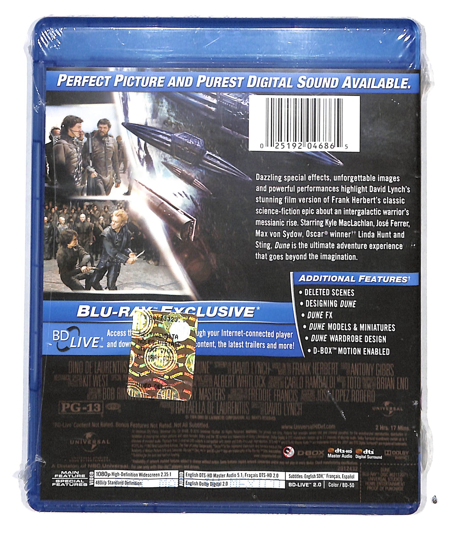 EBOND Dune Edizione Uk BLURAY DB711638